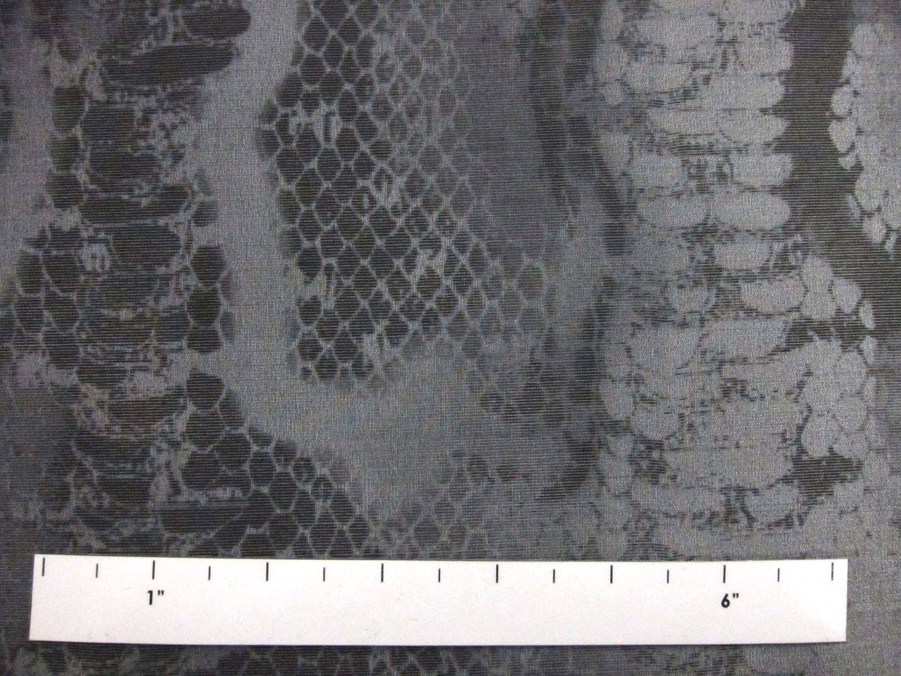Heavy Metallic Silk Blend Printed Organza1