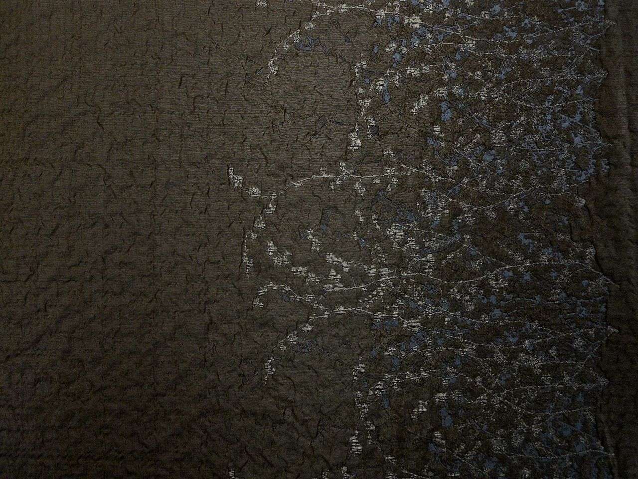 Metallic Silk Blend Lamé Organza Cloqué Panel0