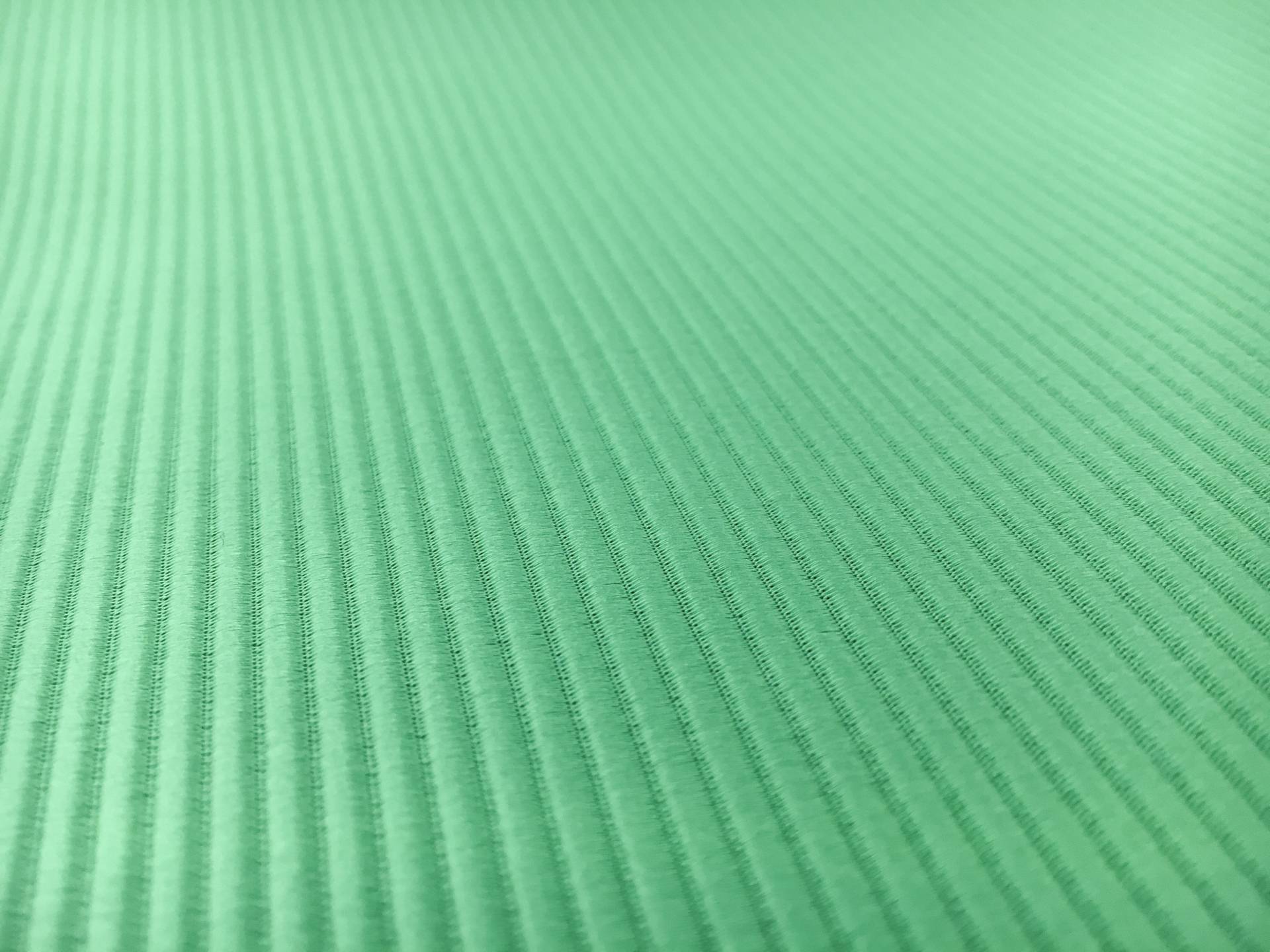 Italian Cotton and Acetate Ottoman in Turquoise2