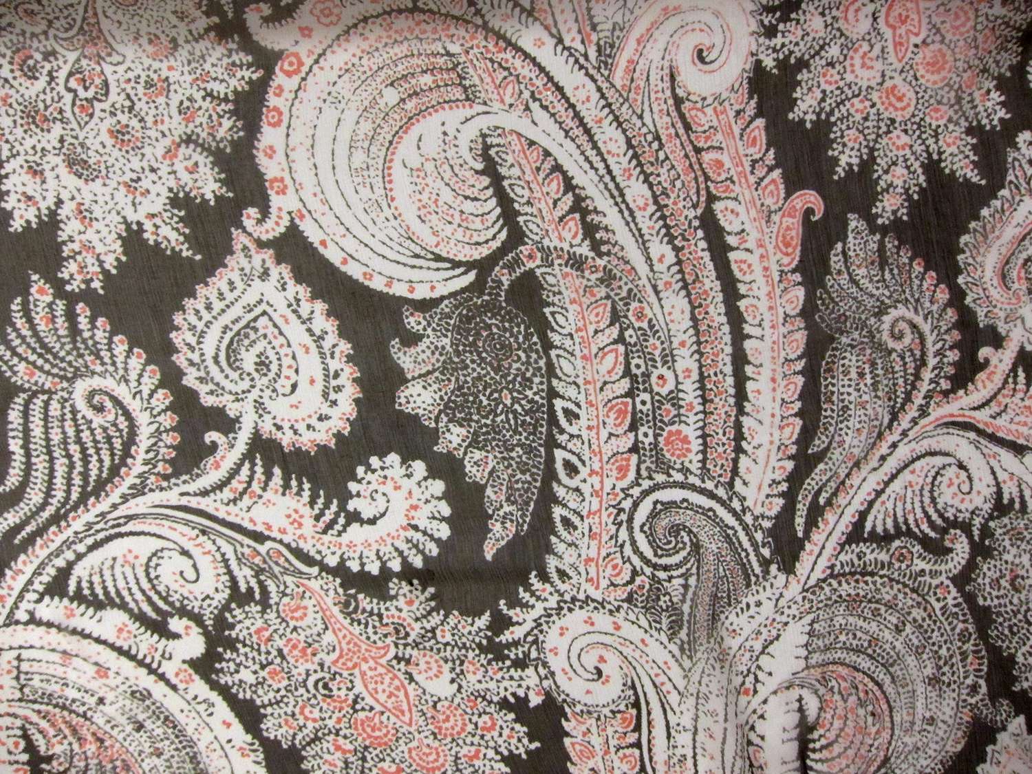 Printed Crinkle Silk Chiffon0