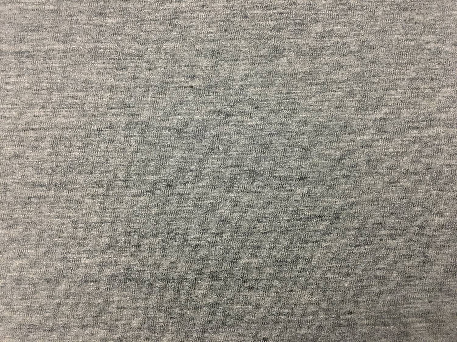 Japanese Cotton French Terry in Medium Heather Grey1