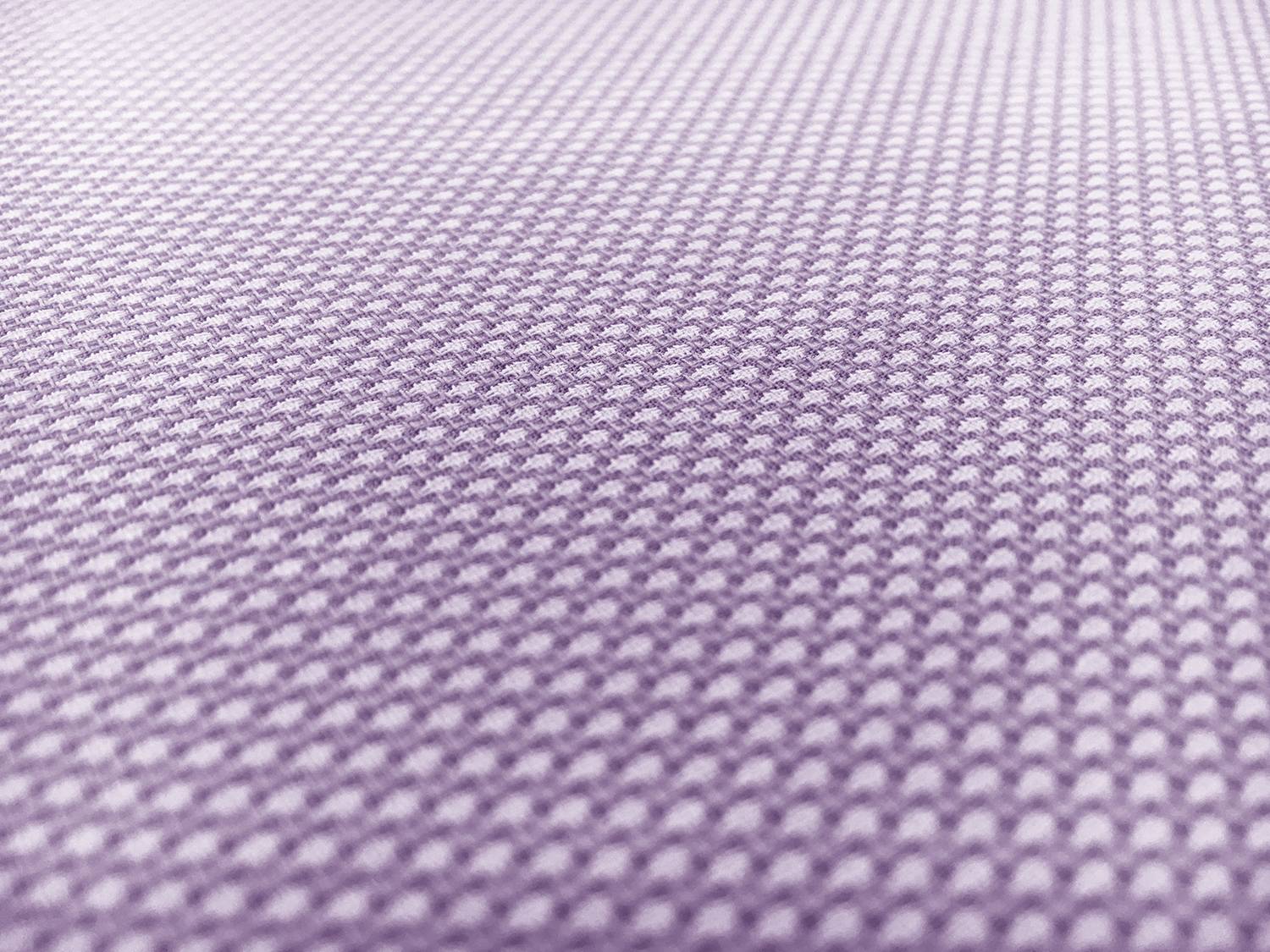 Italian Cotton Birdseye Dobby Shirting in Lilac2