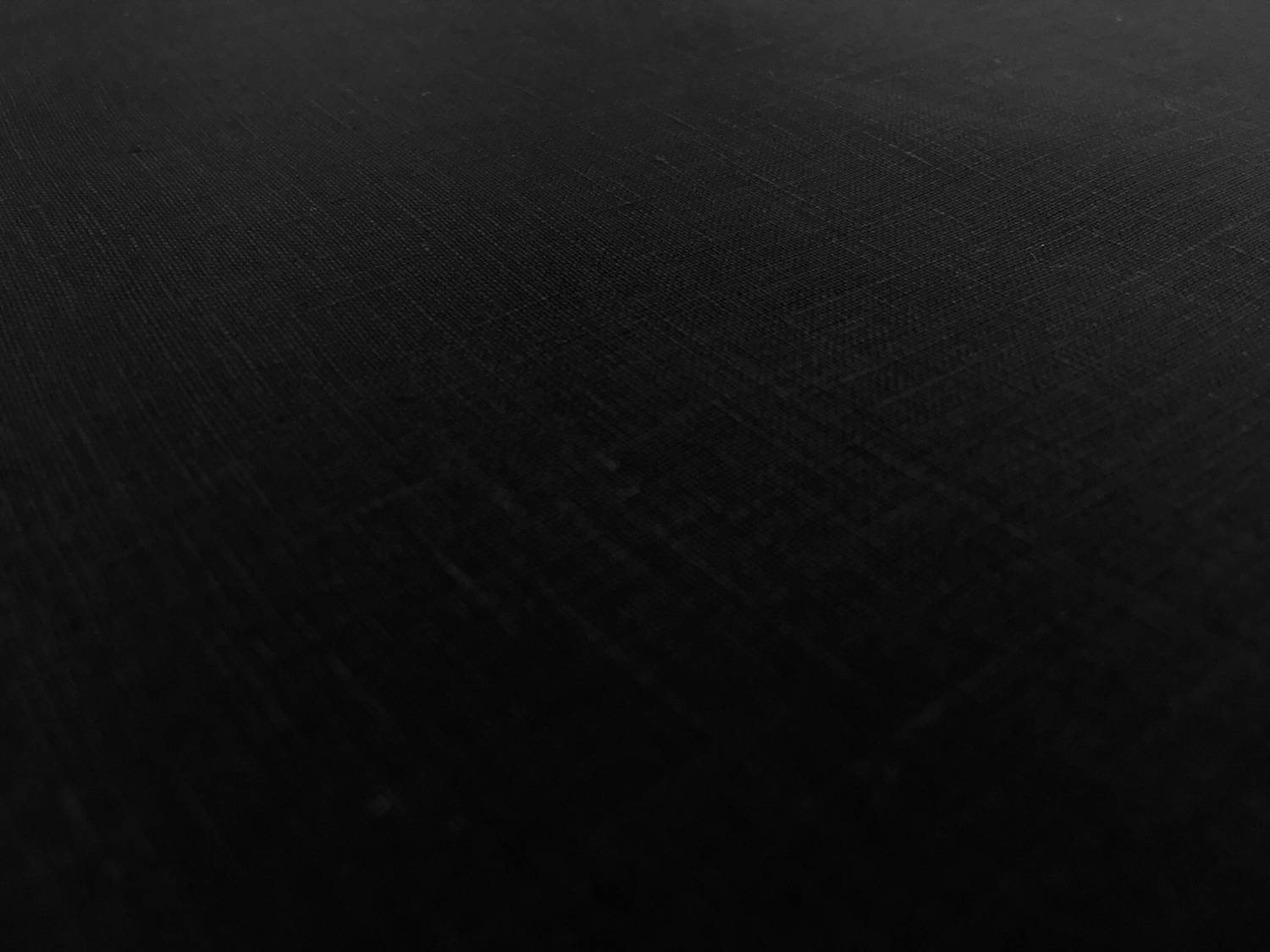 Sanforized Light Weight Linen in Black0