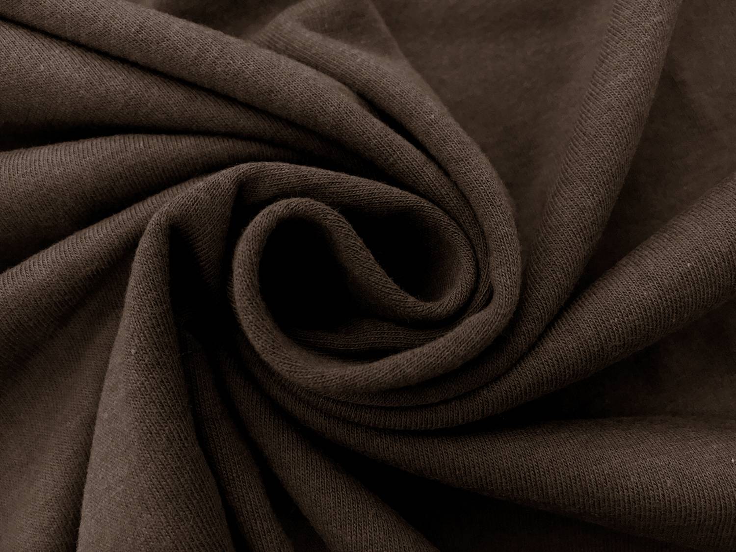 Japanese Cotton Modal Knit in Cocoa1
