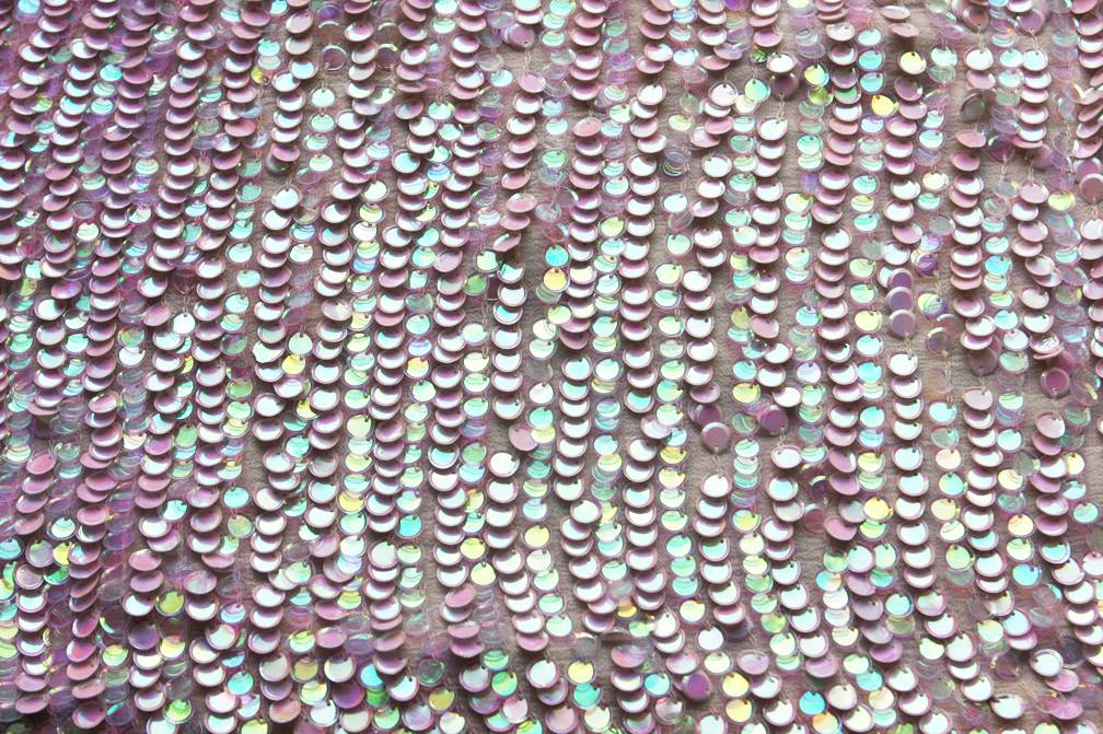 Novelty Sequins on Silk Chiffon1