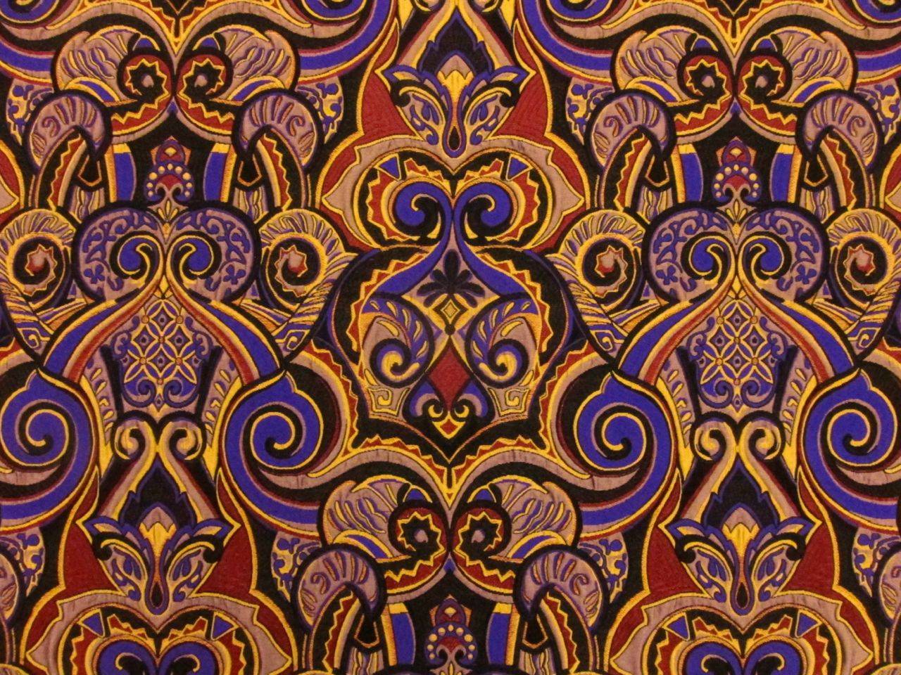 Metallic Silk Blend Brocade0