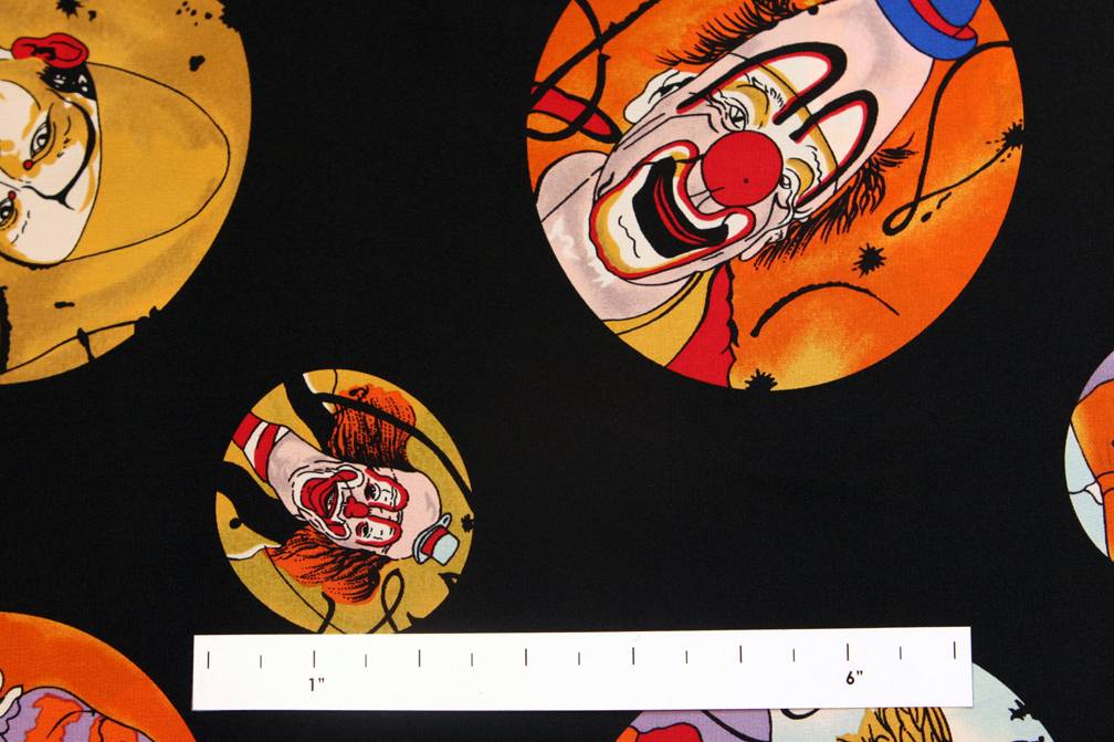 Printed Silk Crepe de Chine0