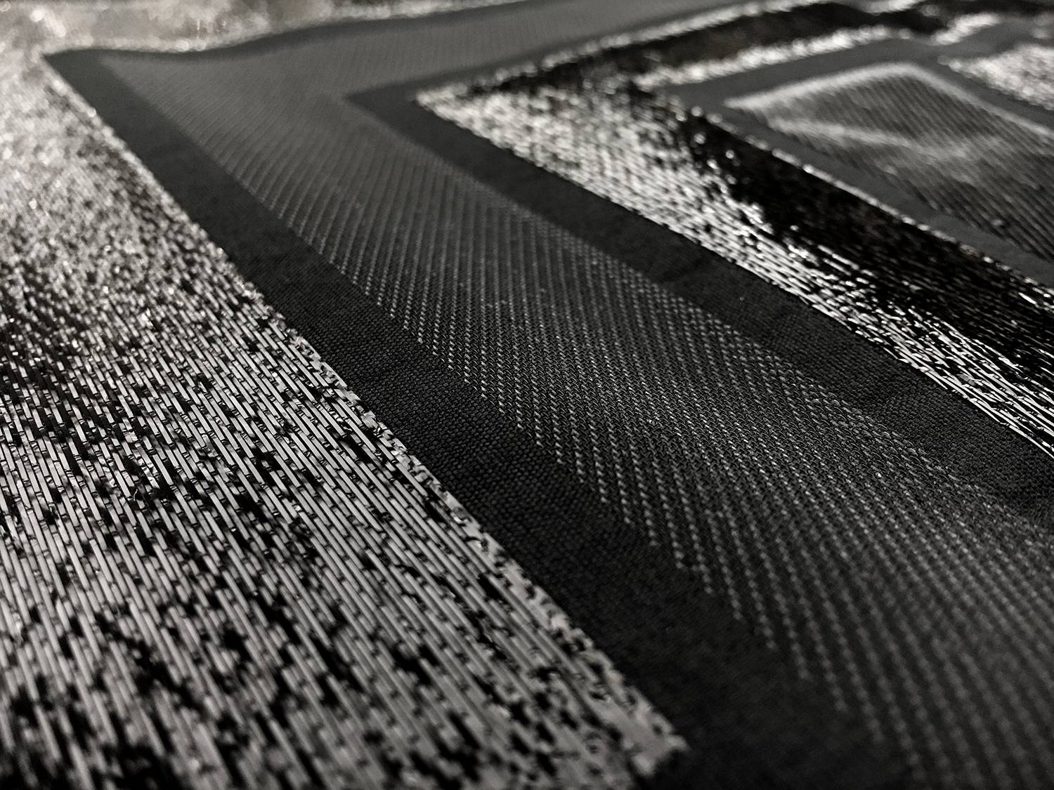 Metallic Geometric Jacquard Brocade in Black2