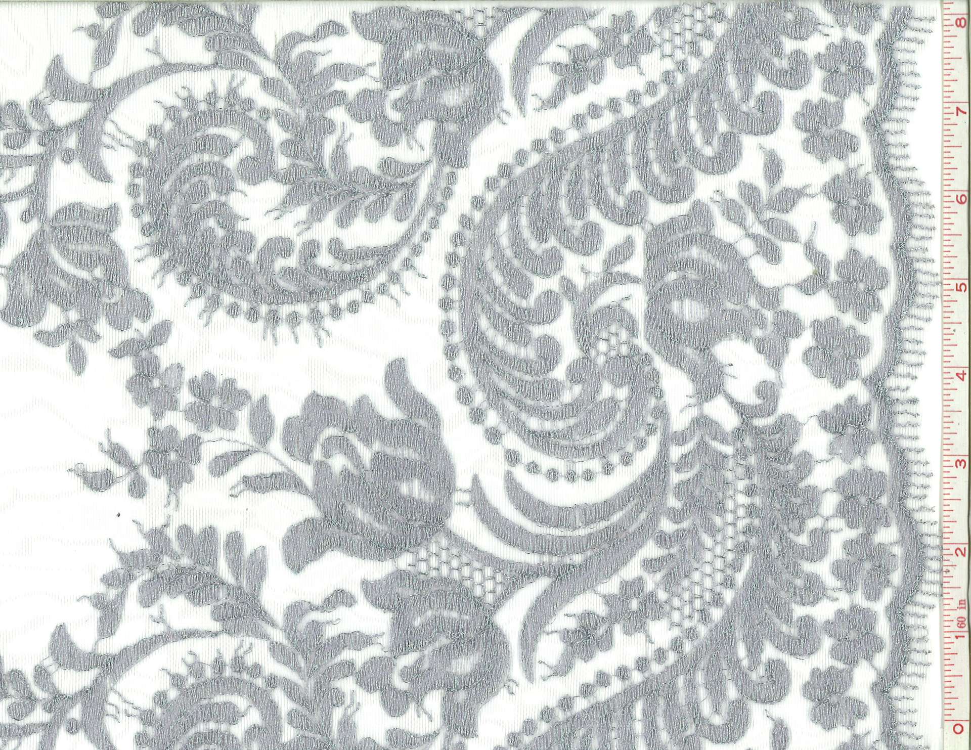 METALLIC EMBROIDERED ILLUSION0
