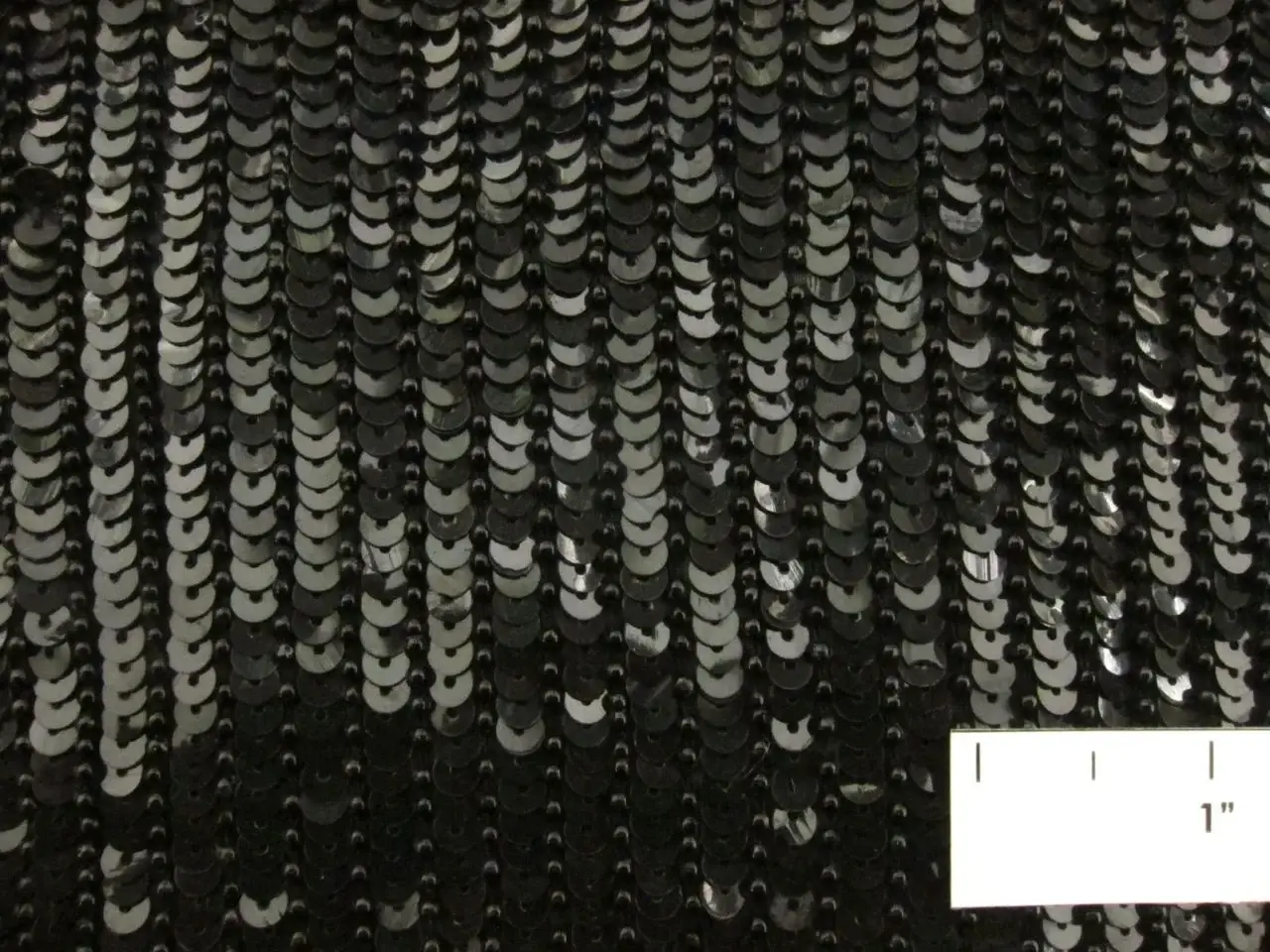 Sequins and Beads on Silk Chiffon1