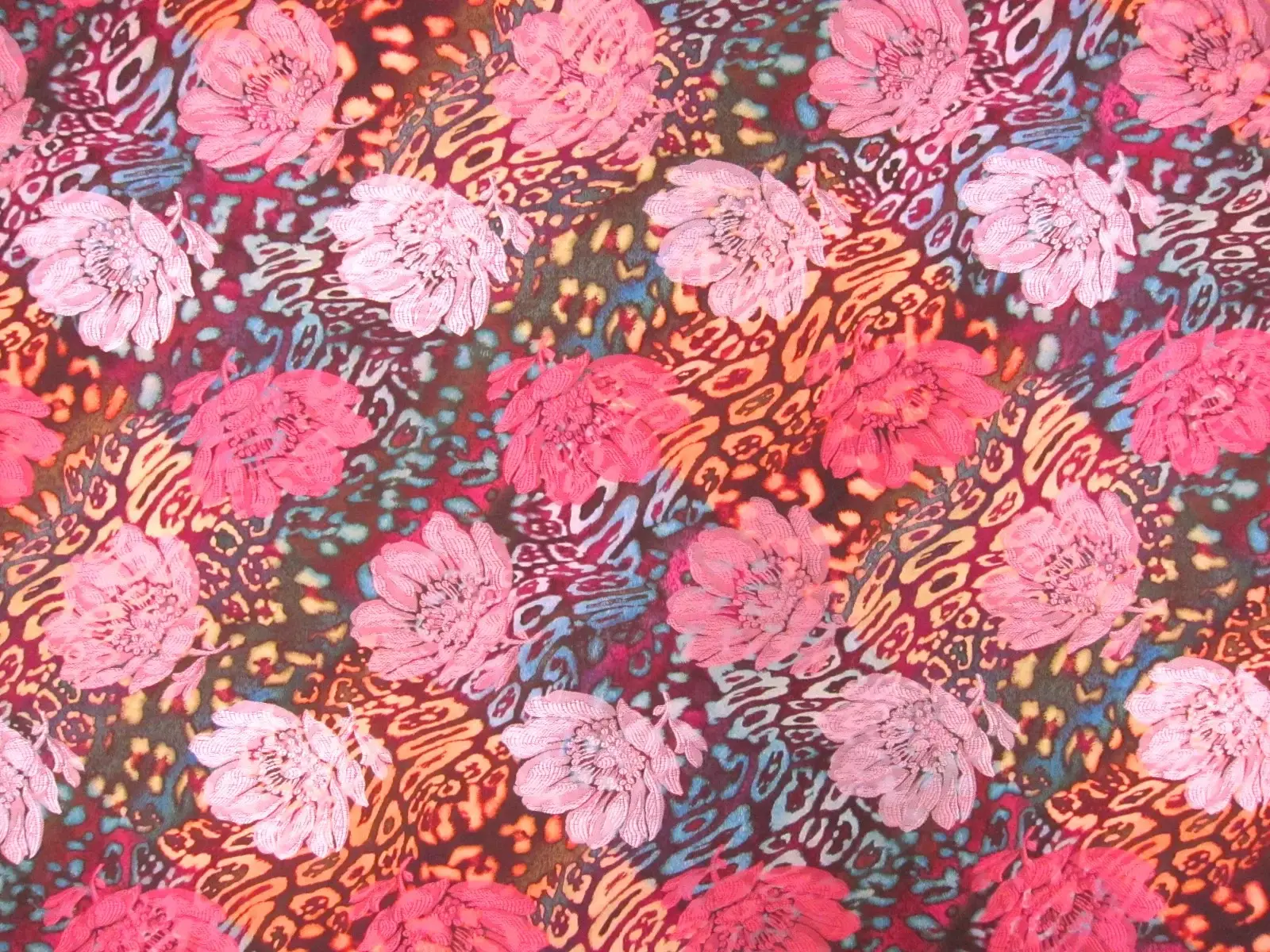 Silk and Rayon Brocade0