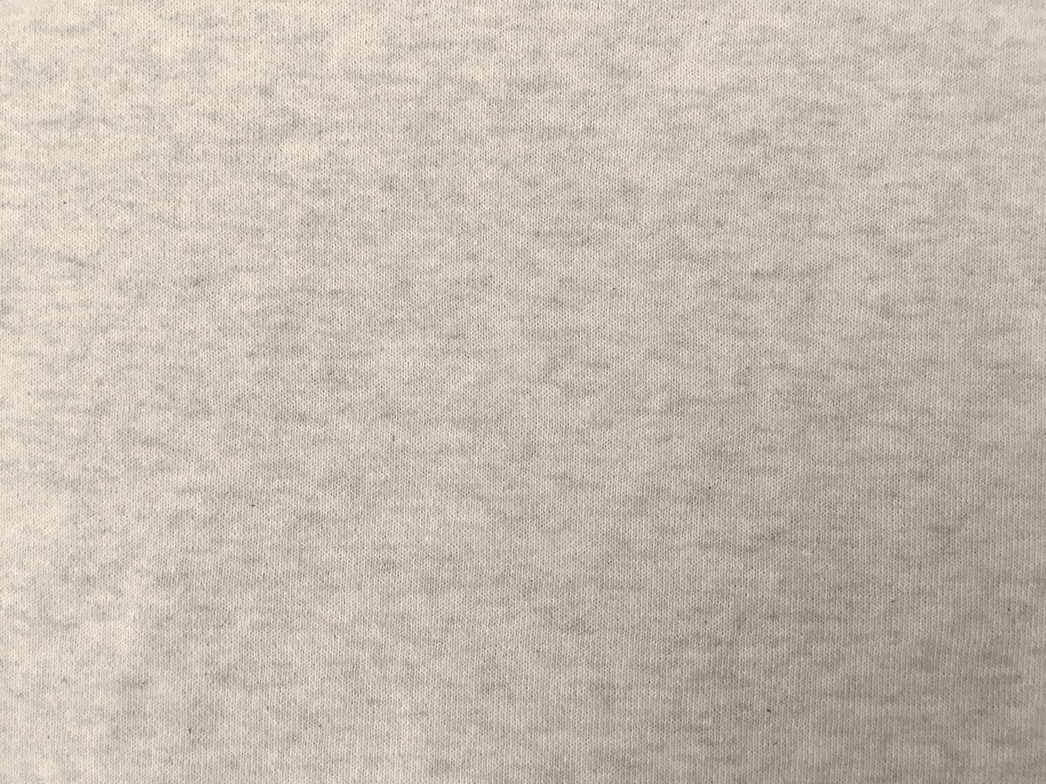 Japanese Cotton French Terry in Heather Cream0
