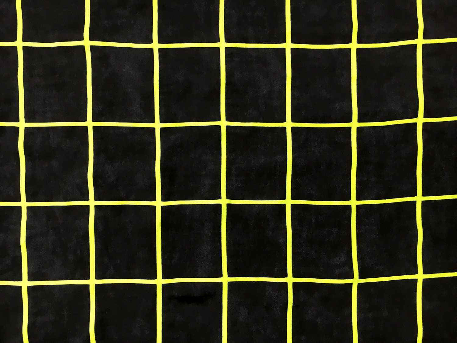 Silk Charmeuse Panel with Neon Puff Paint Grid0