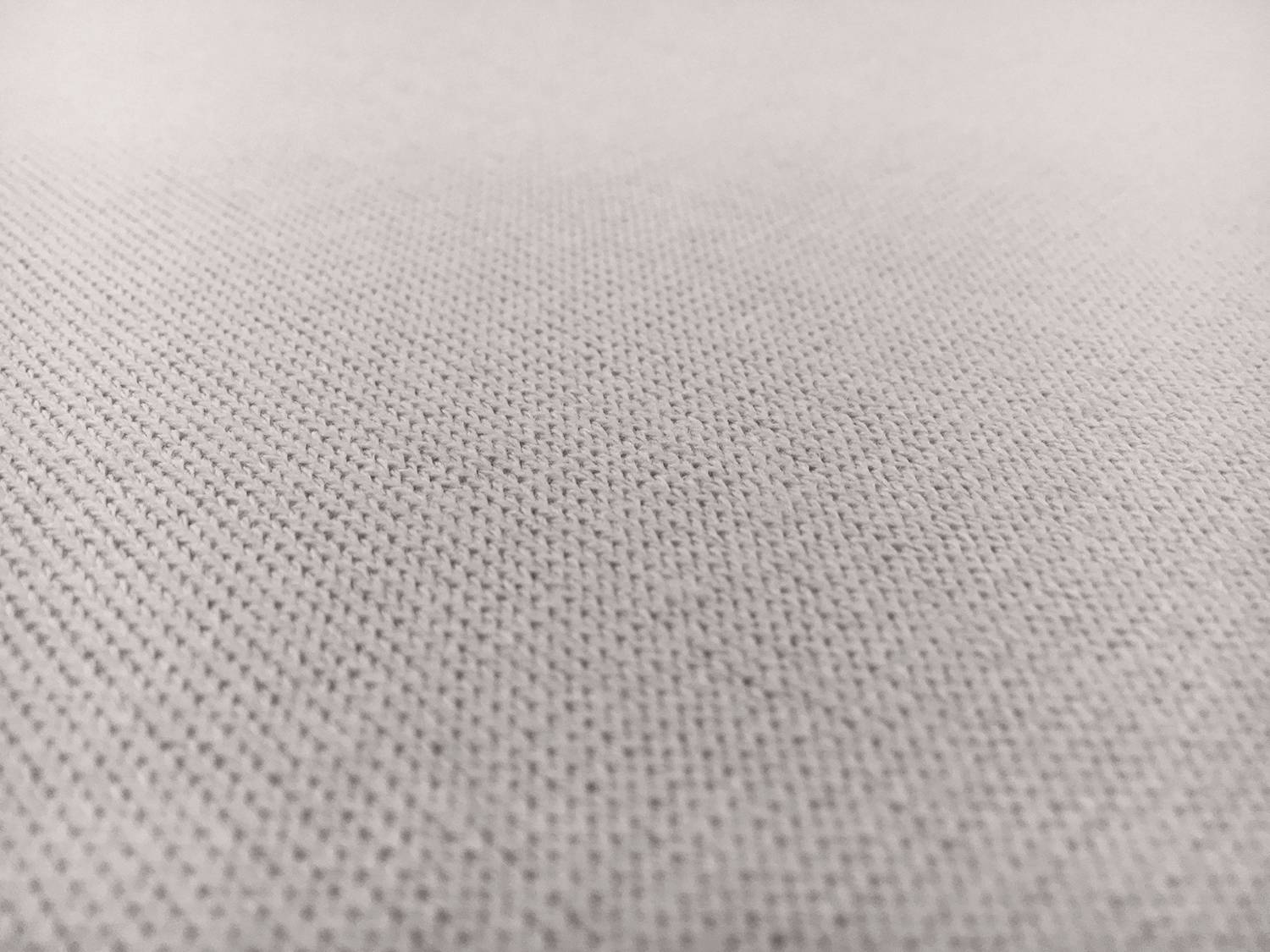 Poly Viscose Blend Knit in Silver0