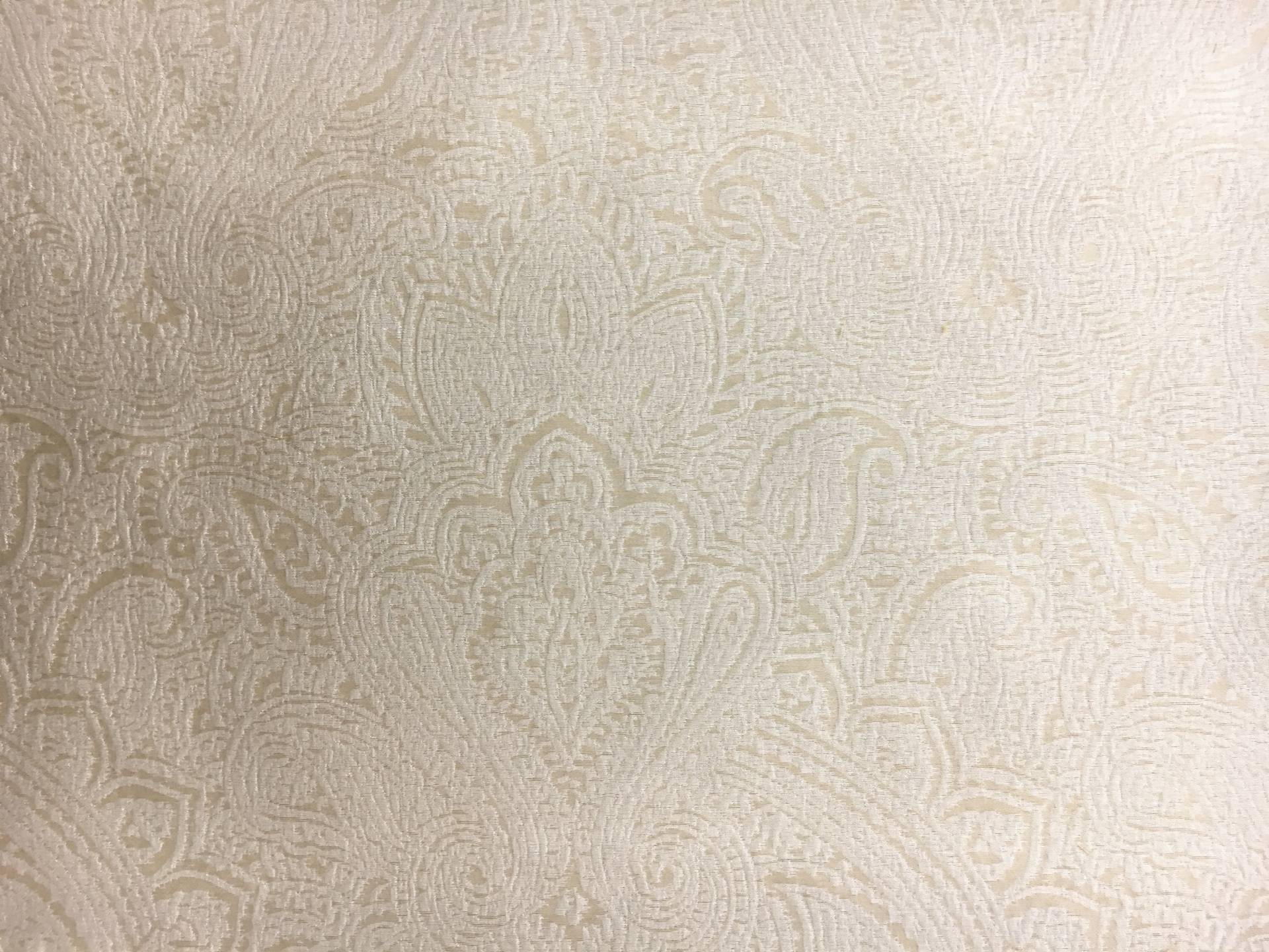 Indian Silk Brocade with Faint Paisley Patterns0