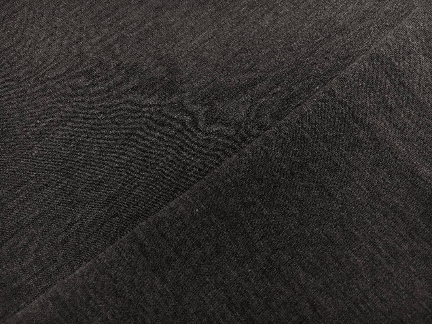 Austrian Virgin Wool Heavy Double Knit in Heather Charcoal0