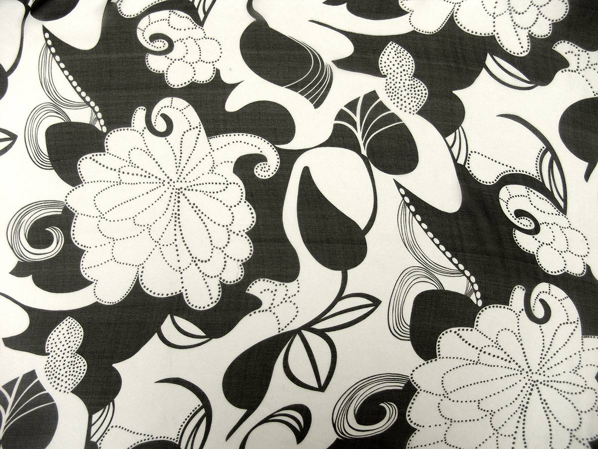 Printed Silk Chiffon0