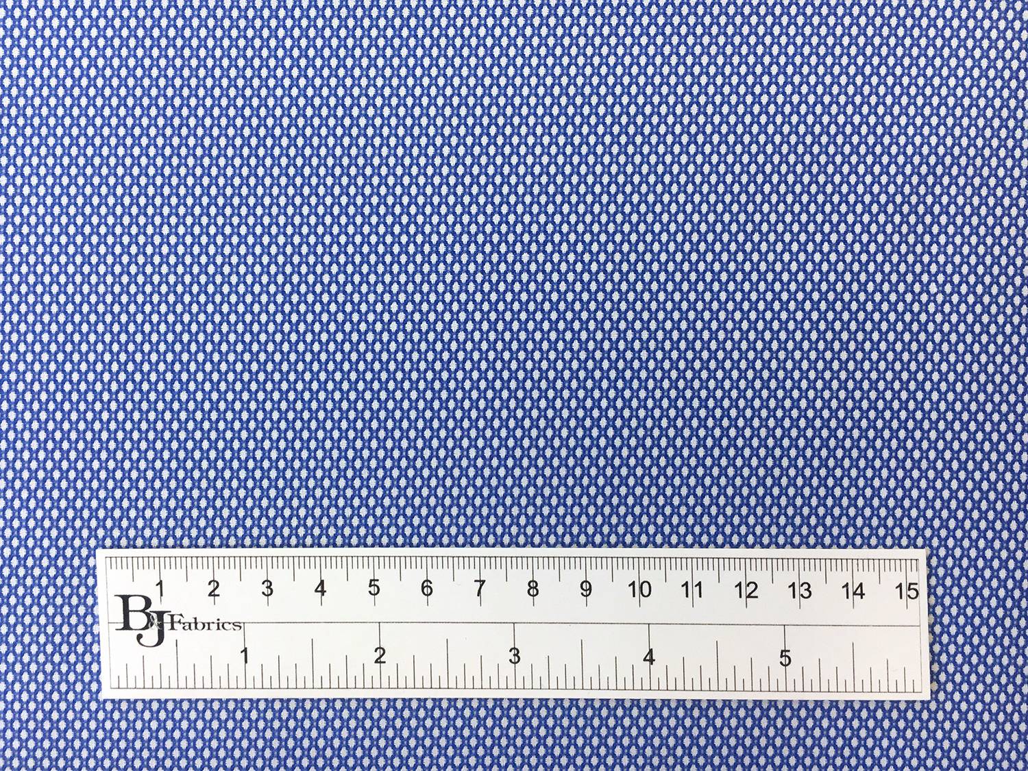 Italian Cotton Birdseye Dobby Shirting in Blue3