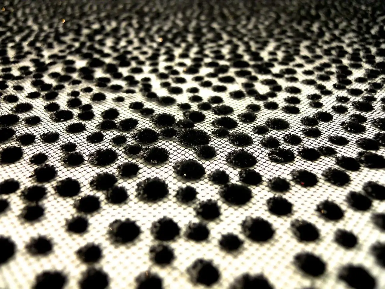 Metallic Flocked Tulle2