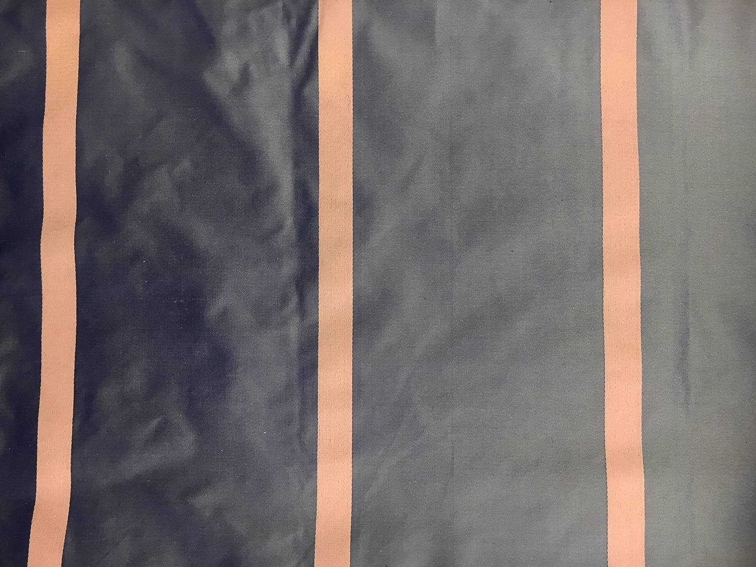 Iridescent Silk Taffeta with Satin Stripes0