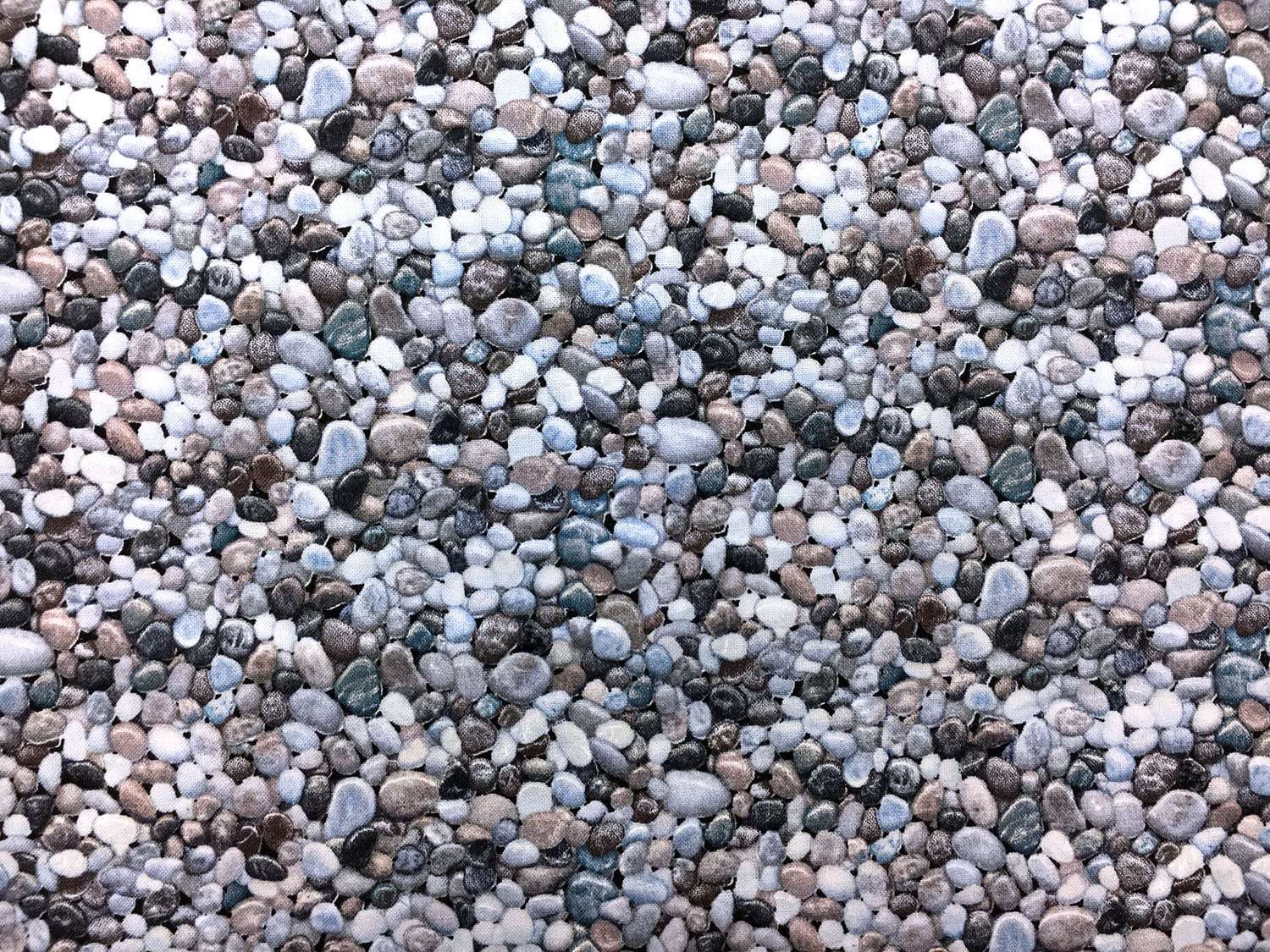 Cotton Broadcloth Print With Pebbles0