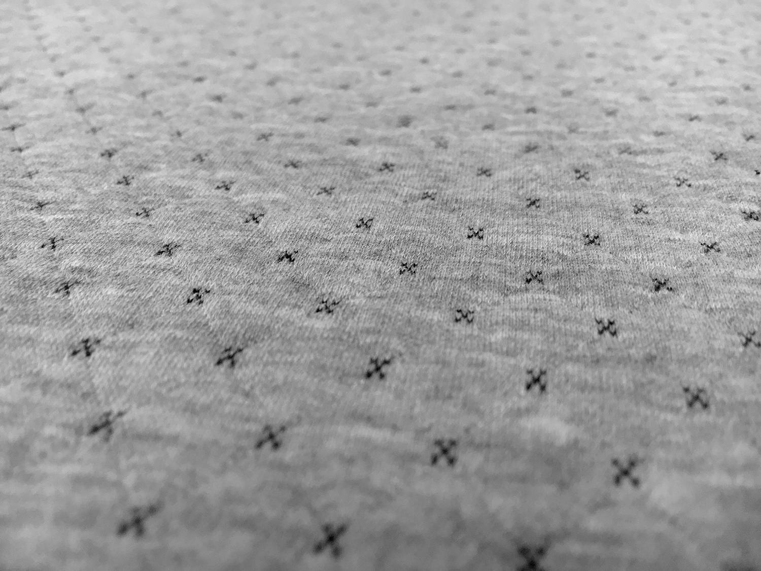 Quilted Novelty Knit in Grey3