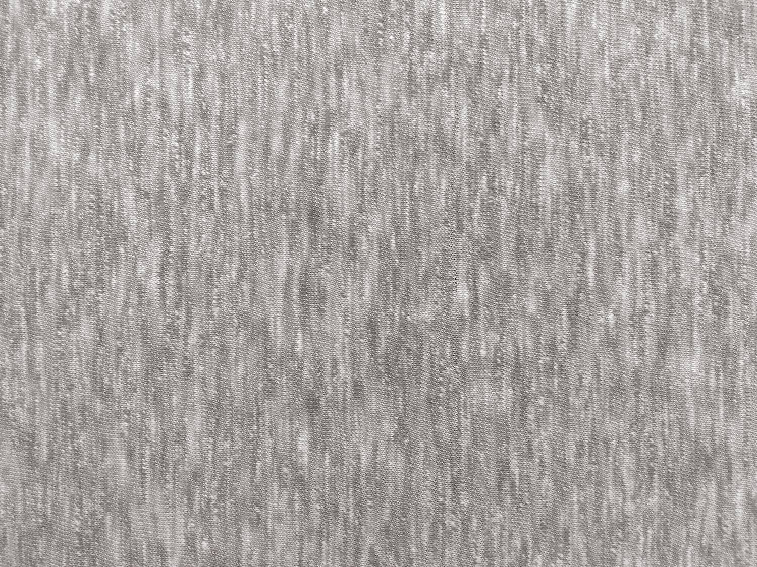 Japanese Cotton Knit in Light Heather Grey0