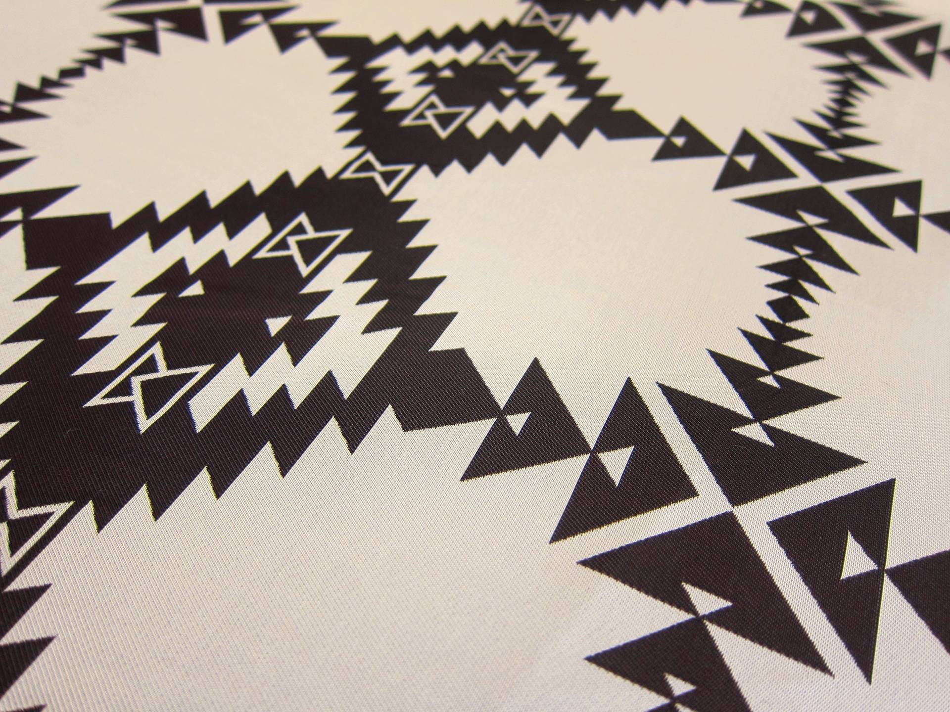 Printed Silk Blend Warp Zibeline2