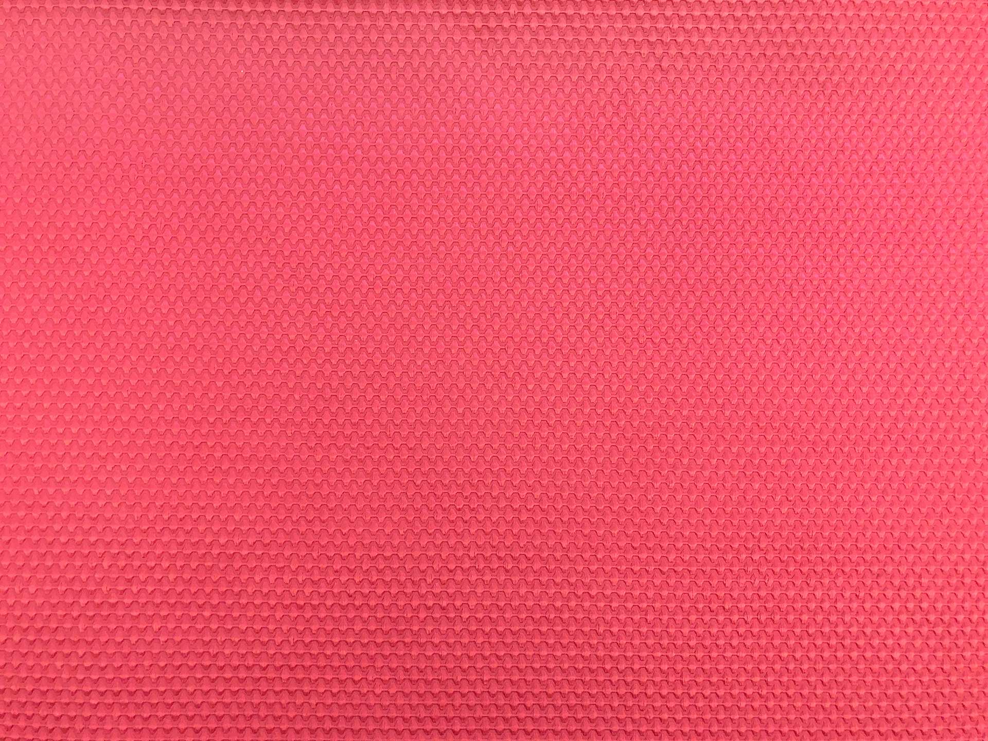 Stretch Cotton Poly Blend Pique in Cherry0