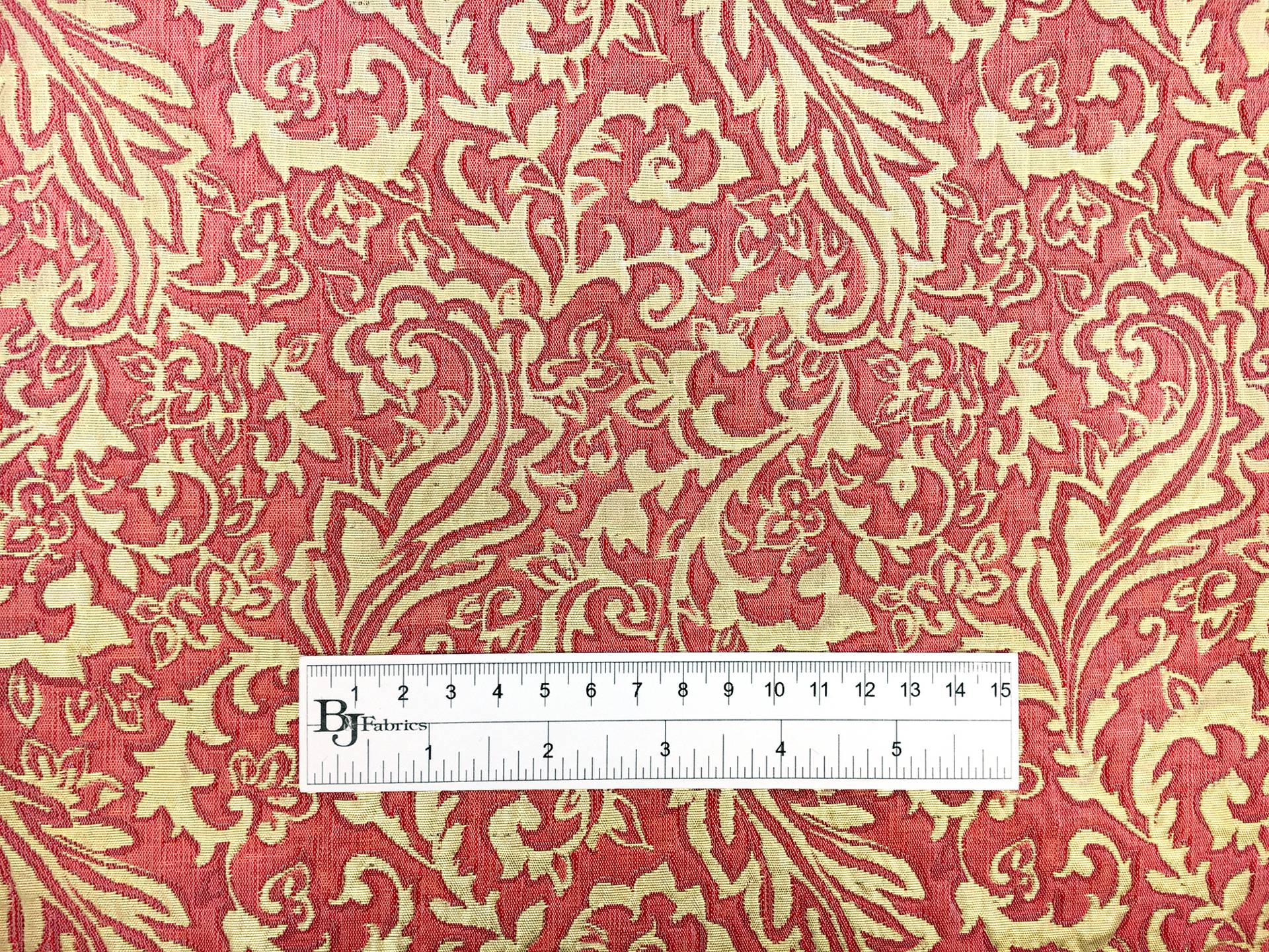 Metallic Brocade with Ornate Patterns1