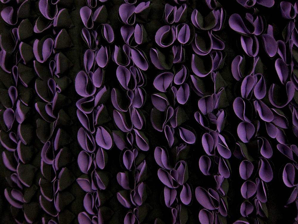 Novelty Samba Polyester Georgette Ruffles0