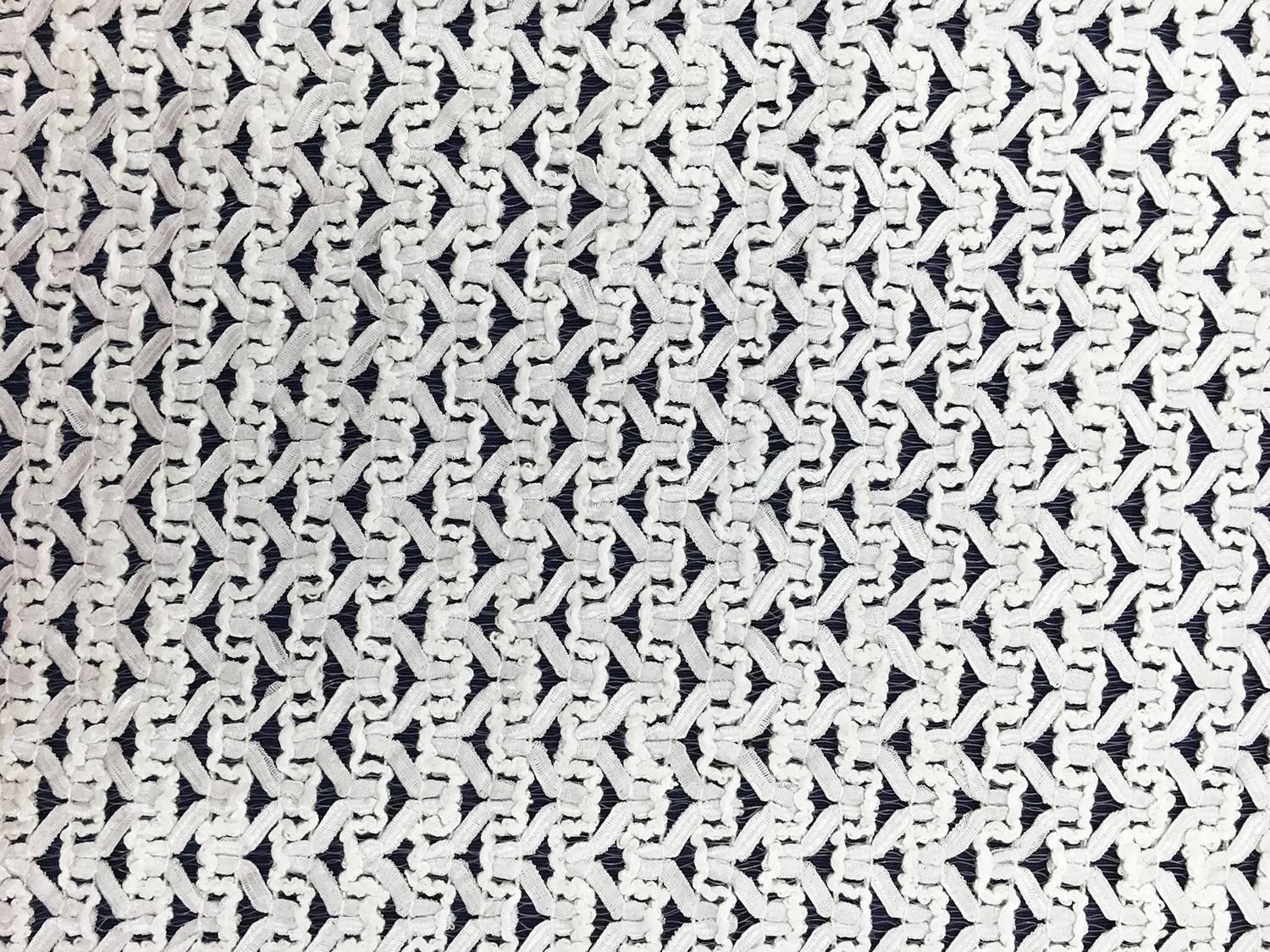 Calvin Klein Novelty Acetate Mesh in White2