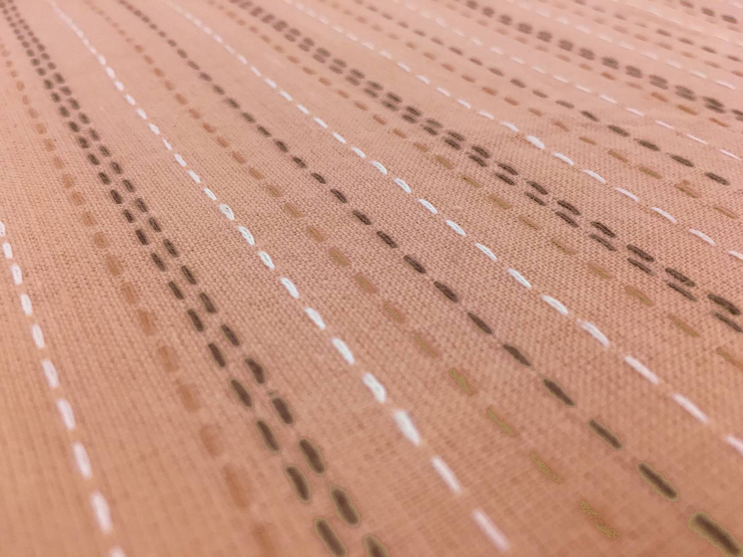 Cotton Woven Novelty With Stitched Stripes2