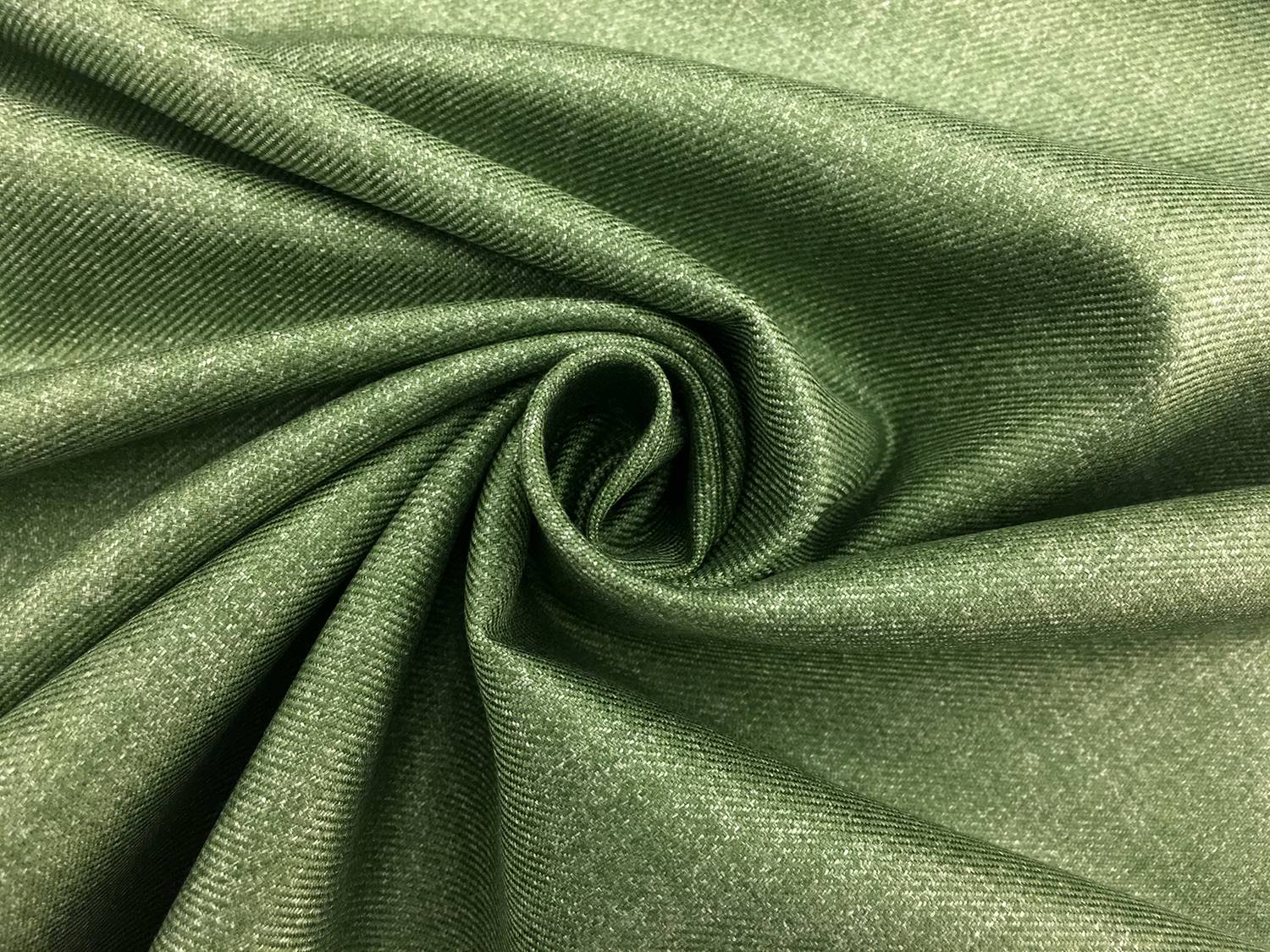 Italian Pure Silk Suiting in Green1