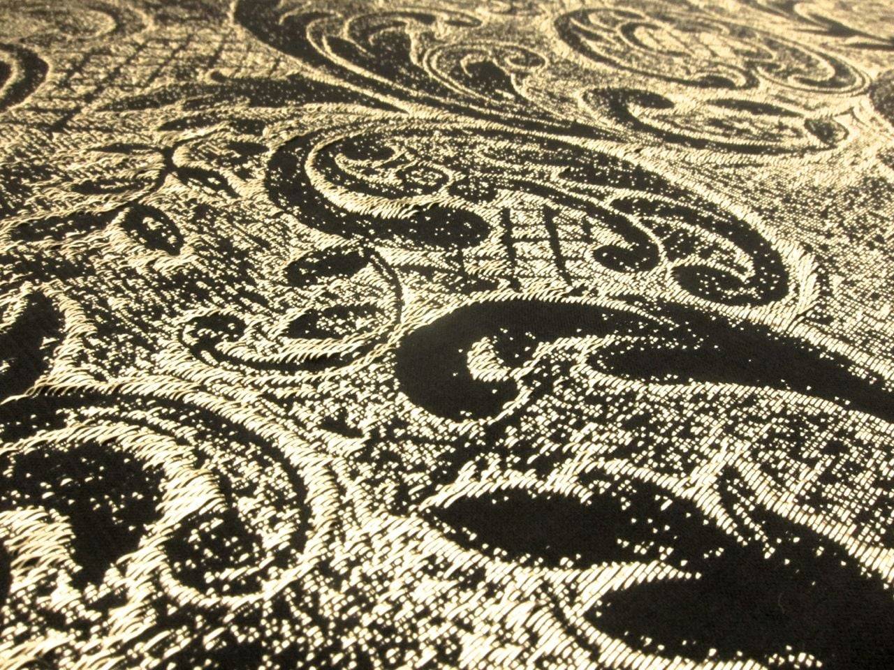 Silk Blend Metallic Brocade2