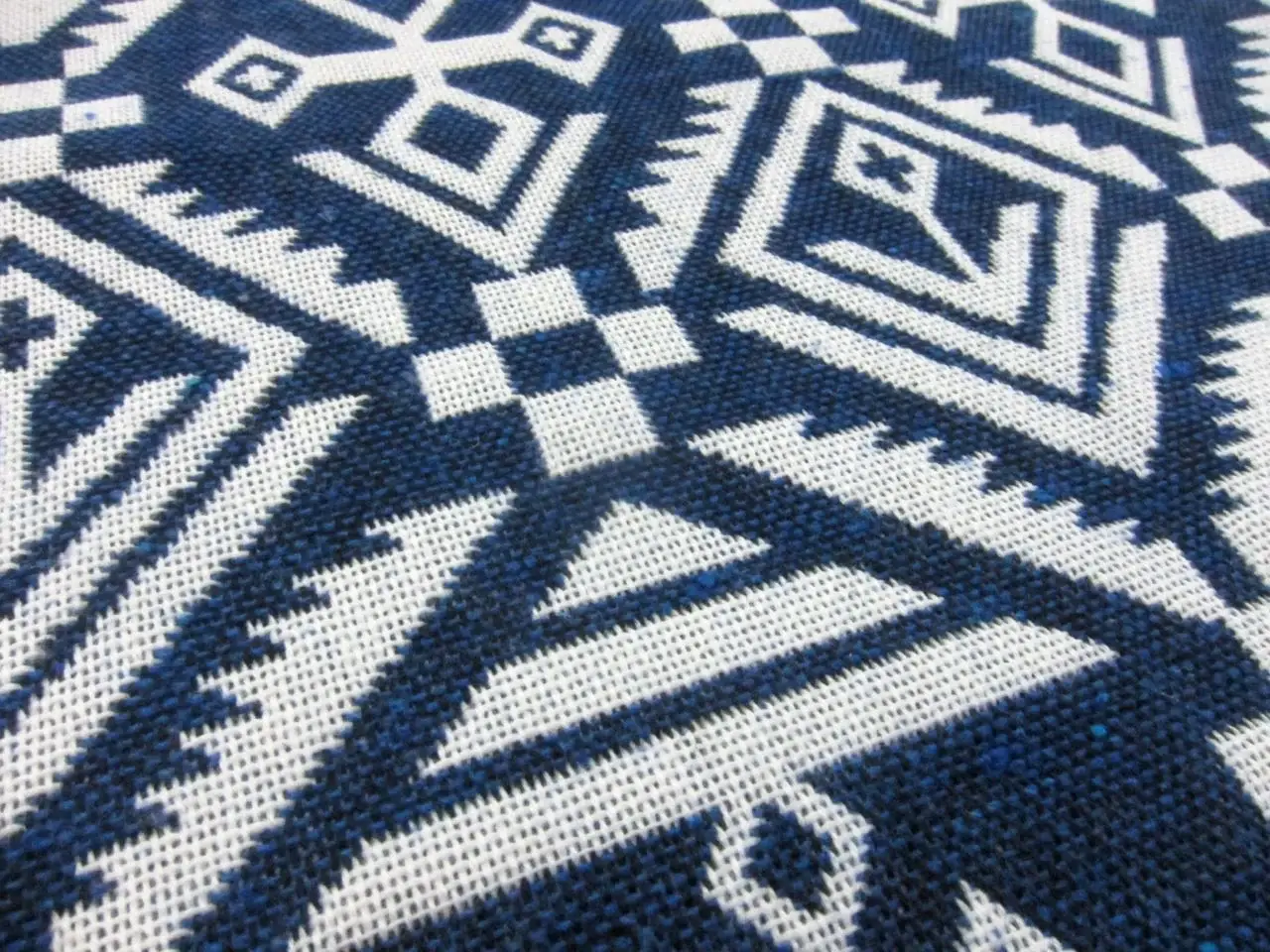 Double Face Polyester Ikat2