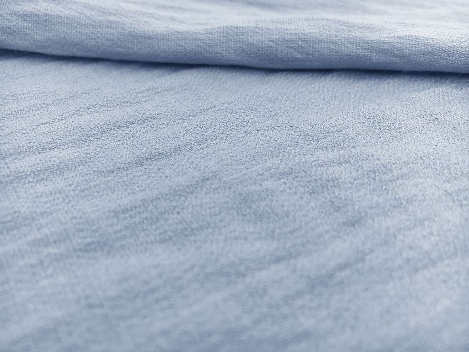Rayon Nylon Blend Crepe in Dusty Blue