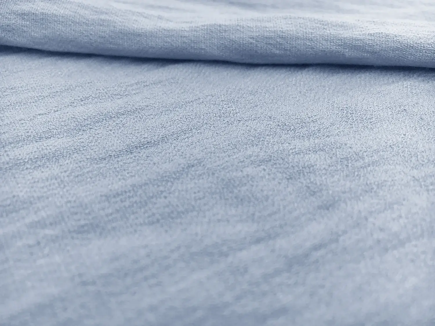 Rayon Nylon Blend Crepe in Dusty Blue0