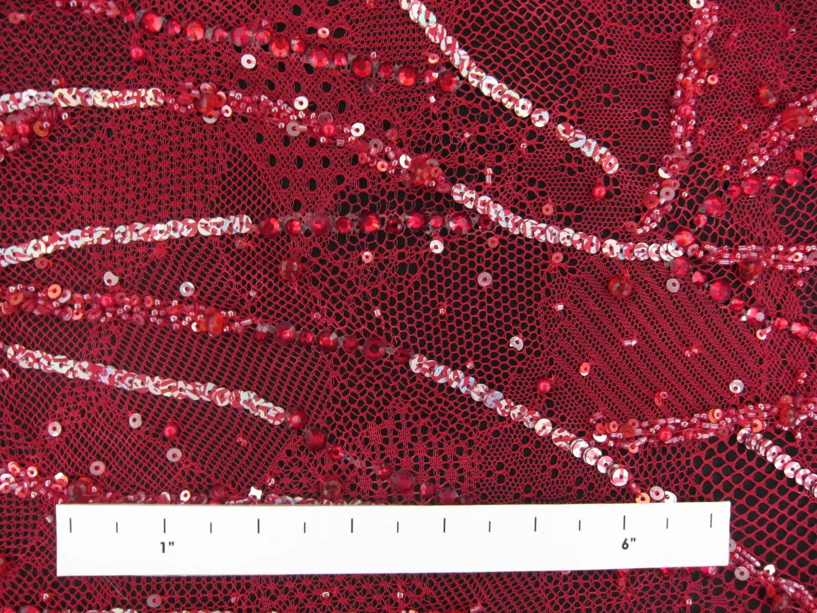 Beaded Novelty Tulle2