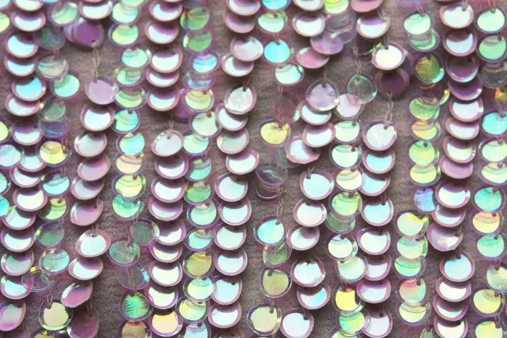 Novelty Sequins on Silk Chiffon3