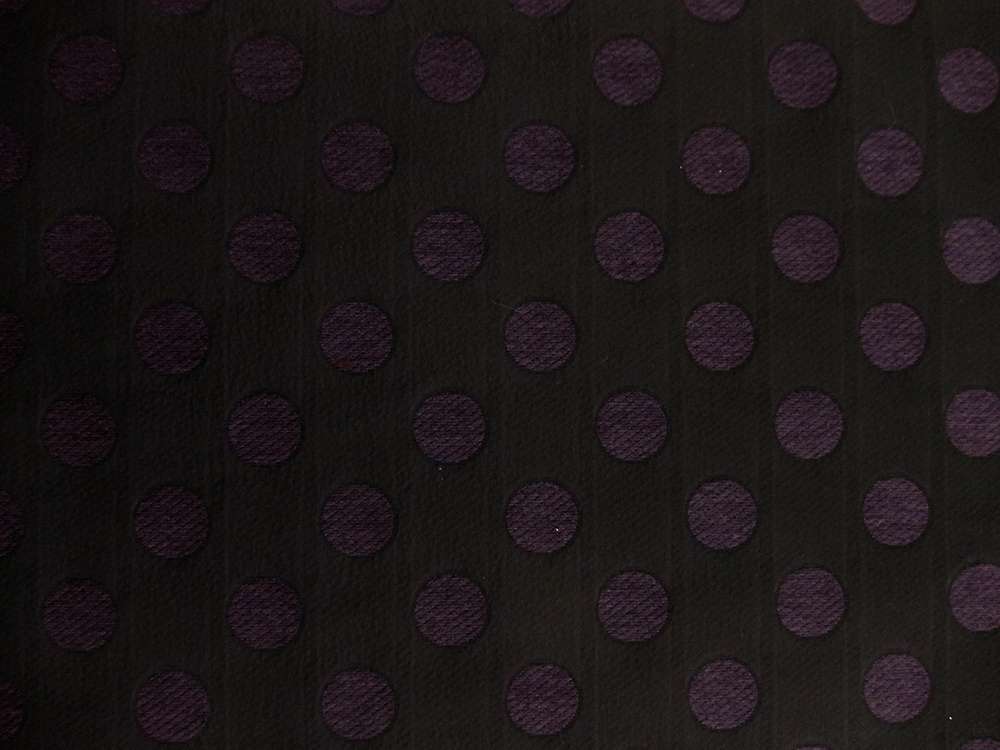 Cotton Blend Jacquard with Dots