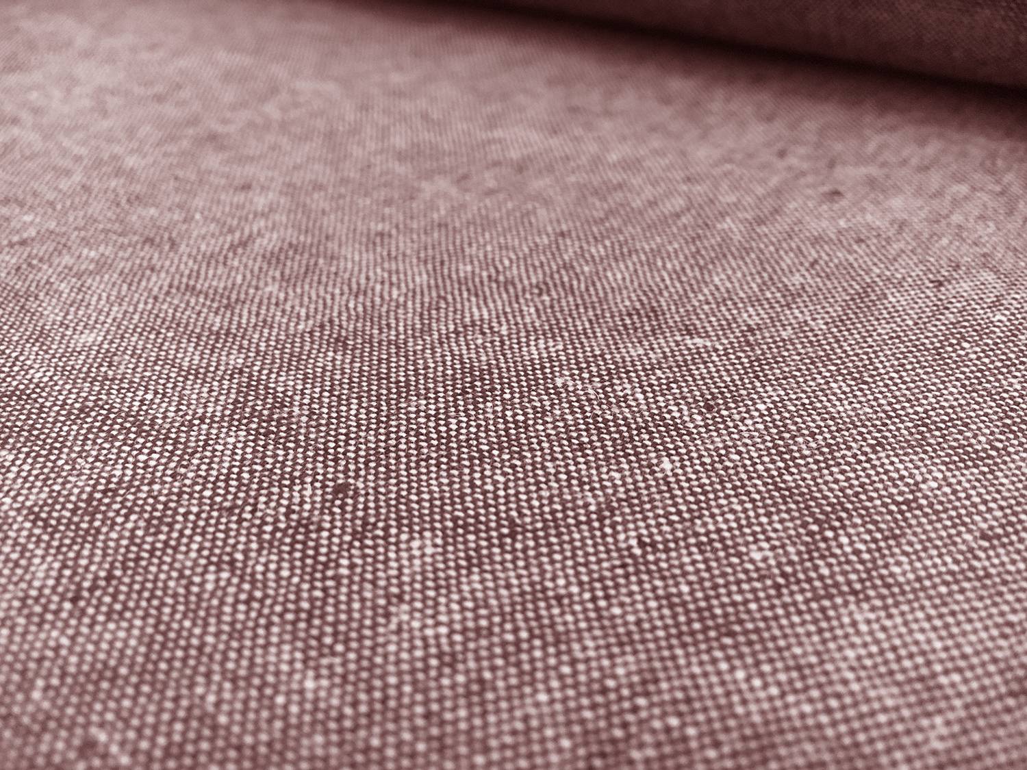 Yarn Dyed Linen Cotton Blend in Rust0