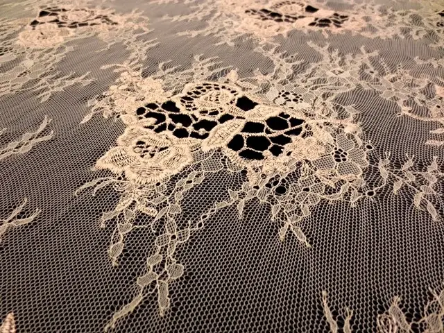 Embroidered Chantilly Lace2