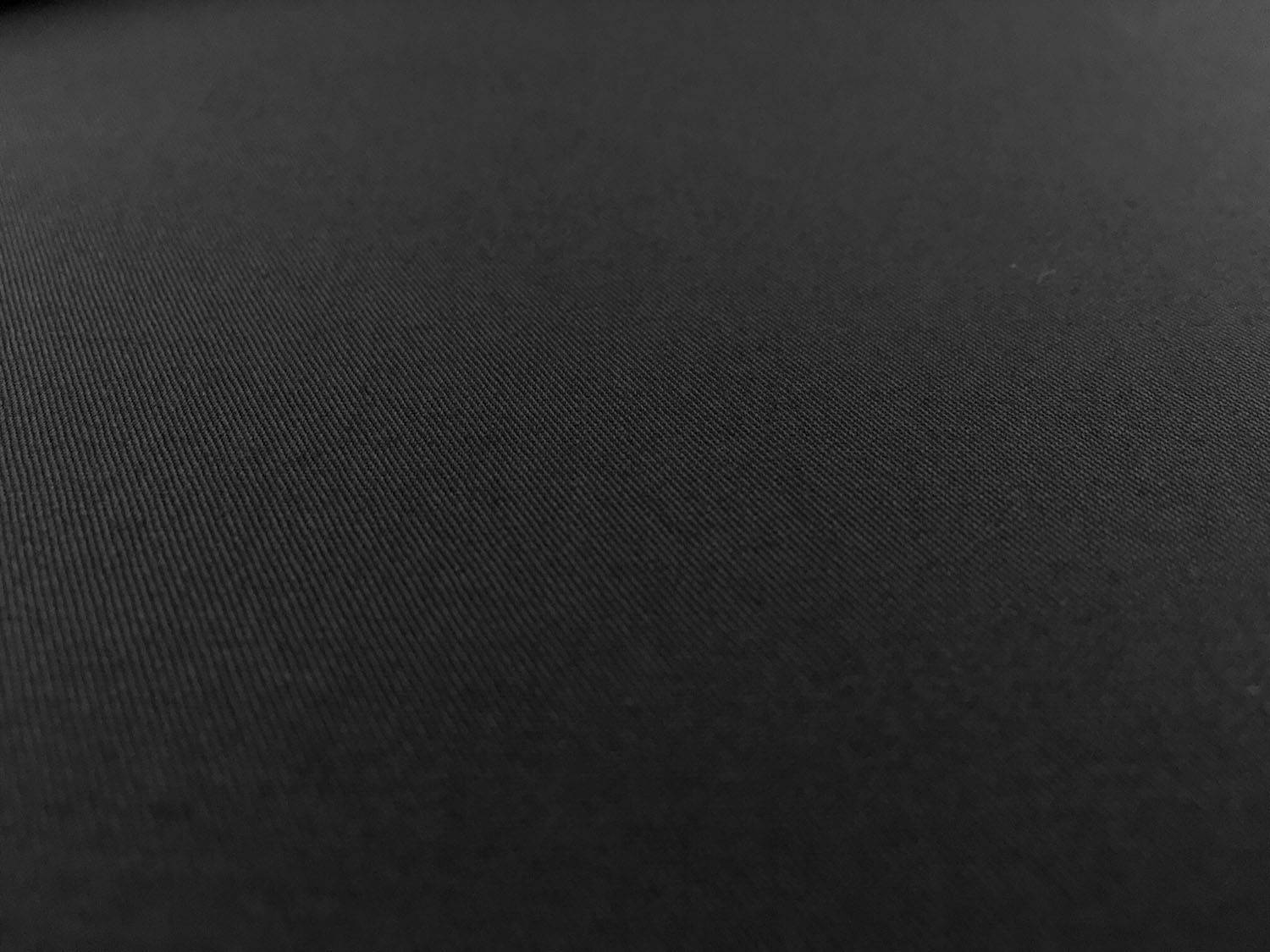 Combed Cotton Fineline Twill in Black0