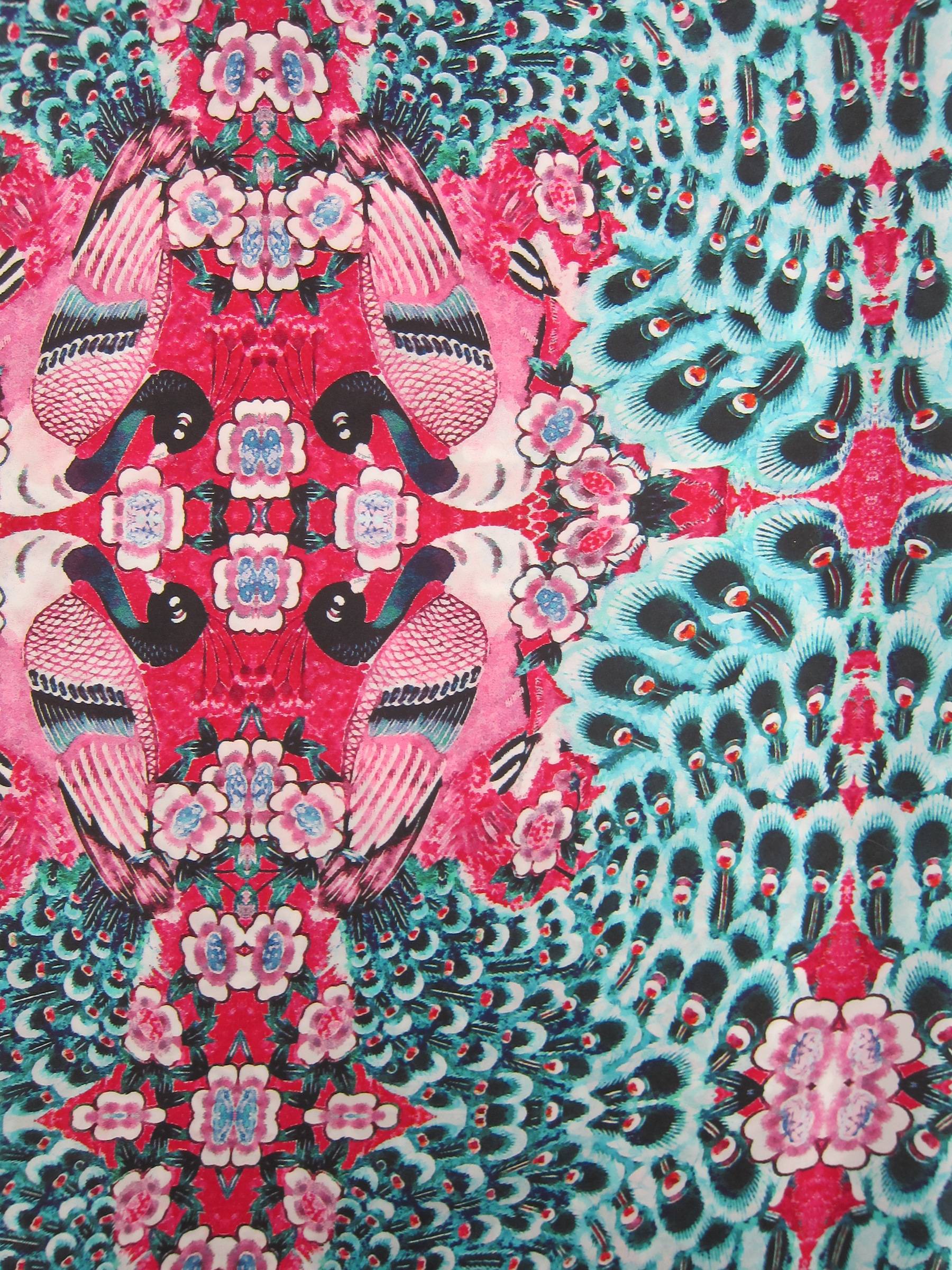 Printed Silk Charmeuse1