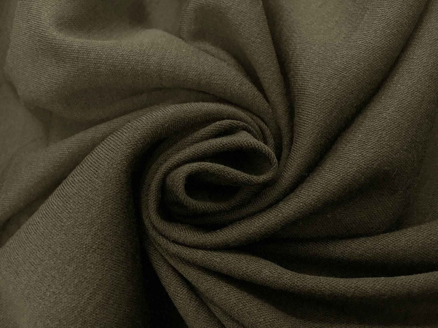 Italian Wool Double Knit in Forrest Green1