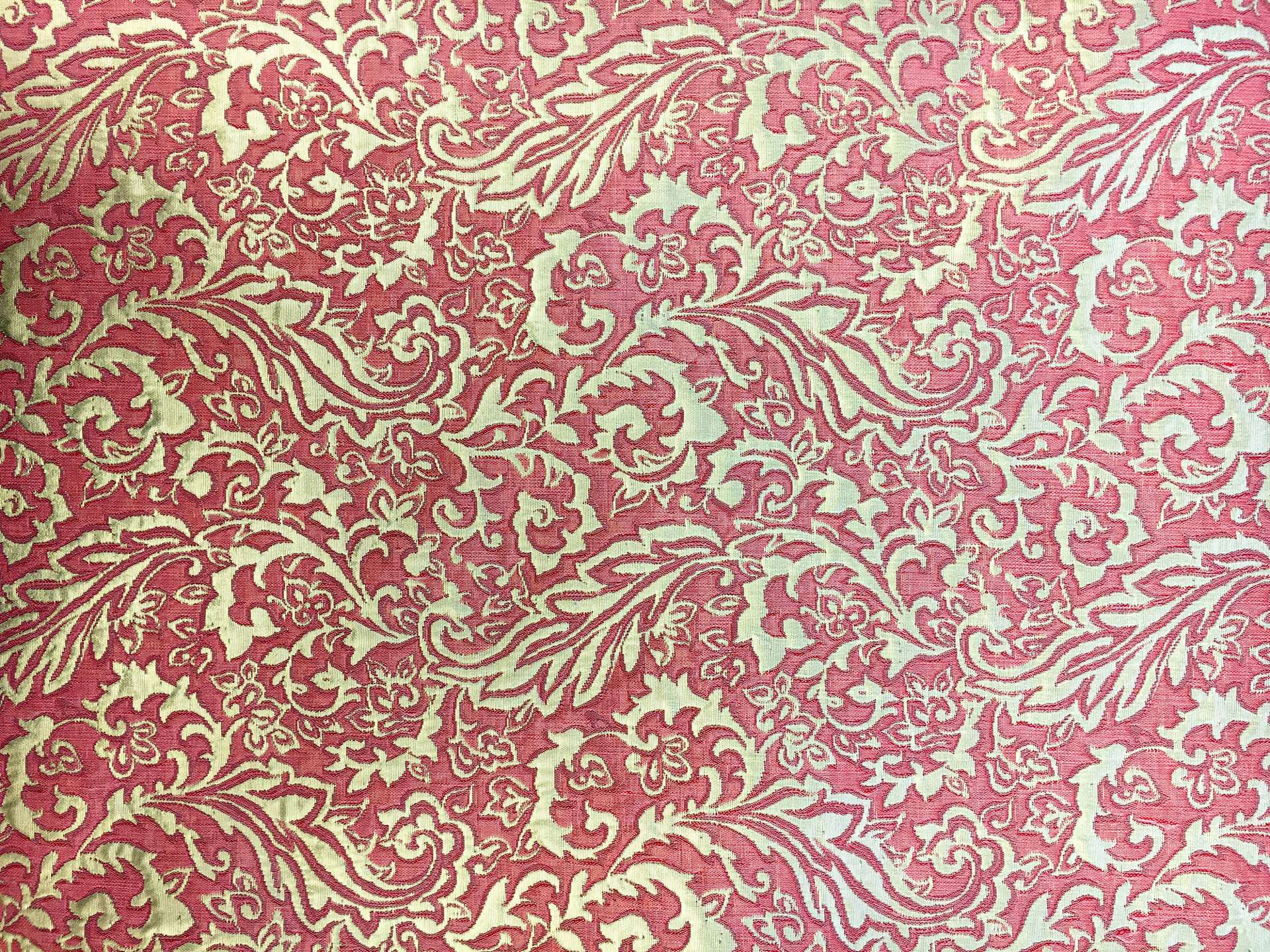 Metallic Brocade with Ornate Patterns0