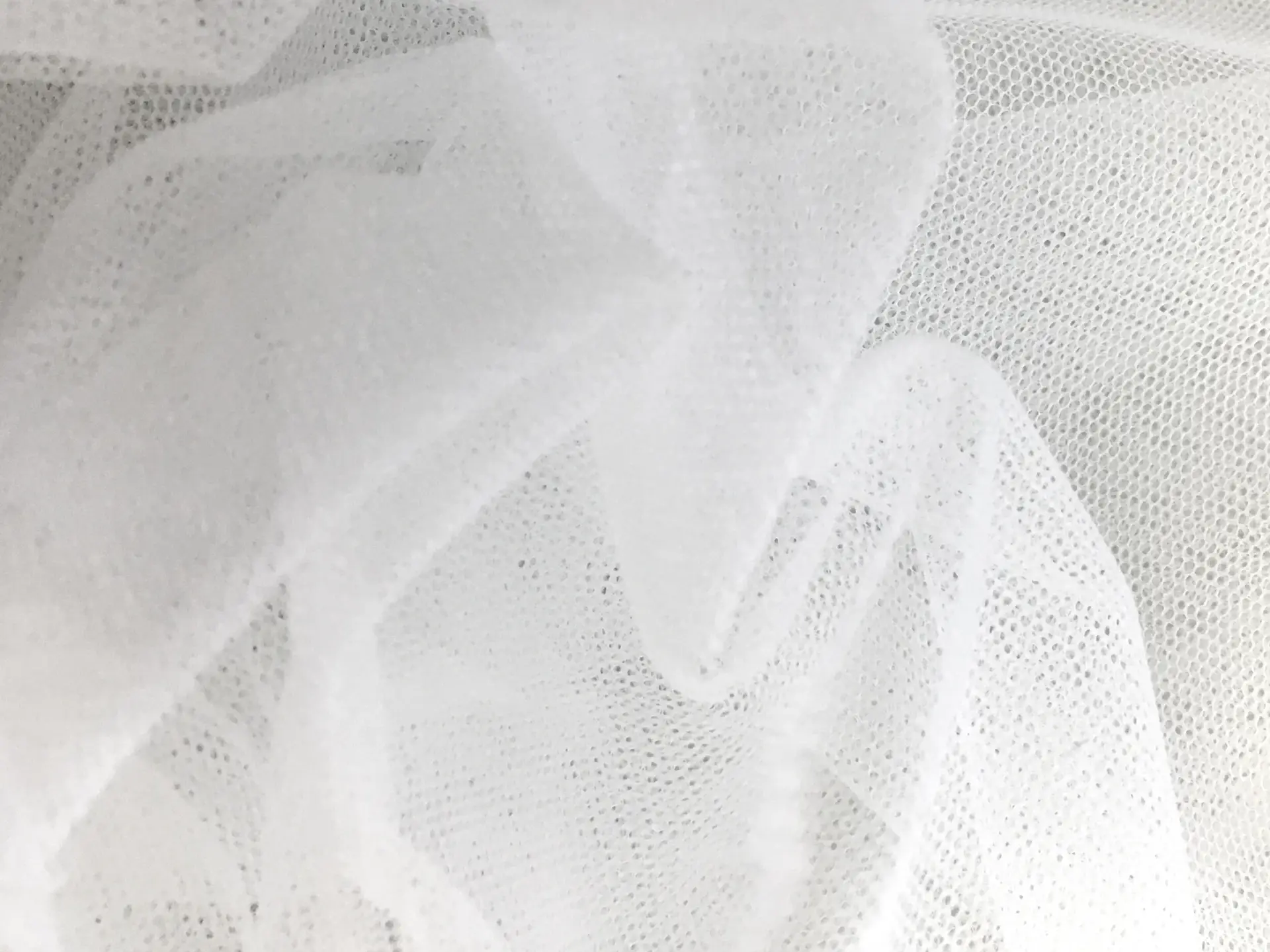 Nylon Bobbinet in Bianco0