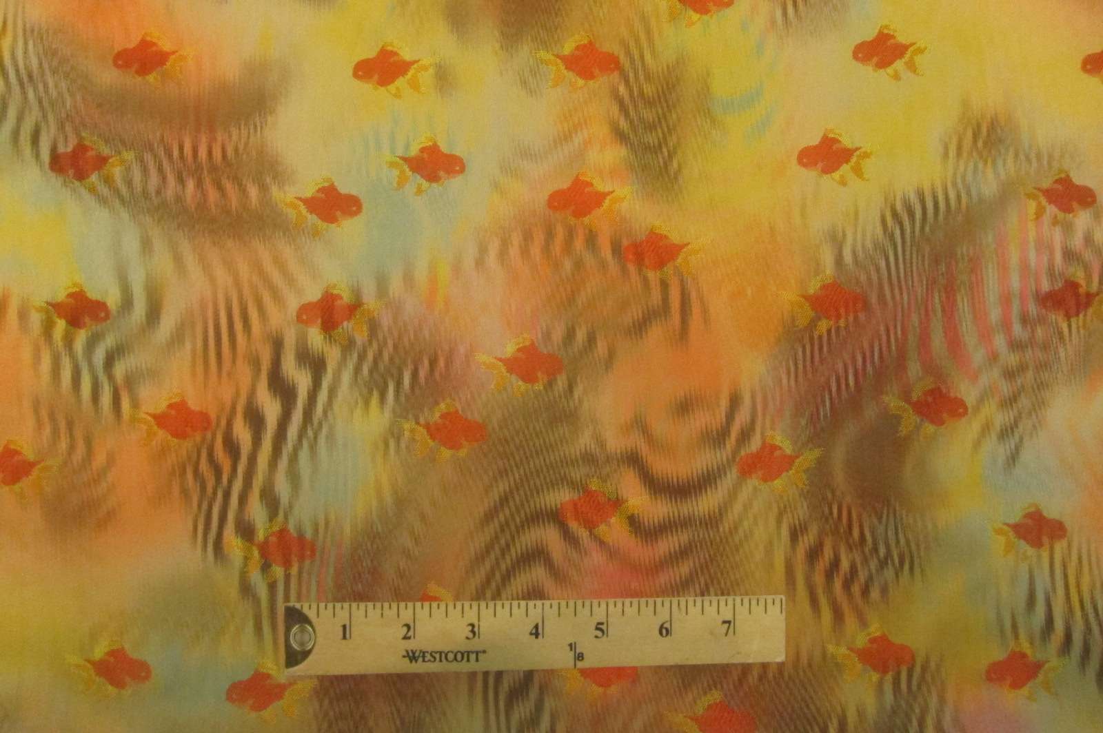 Warp Printed Satin Brocade0