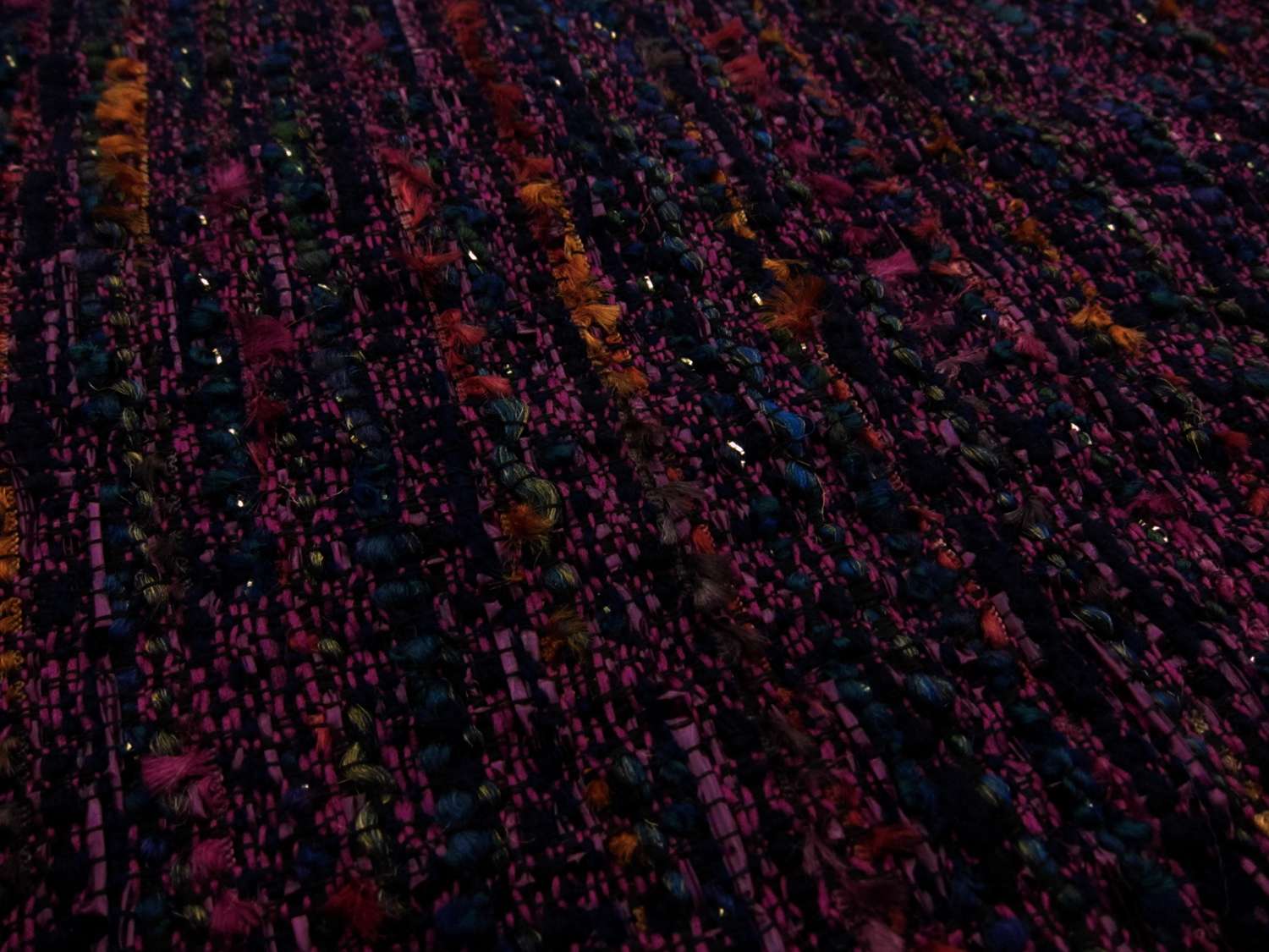 Acrylic Polyester Blend Tweed 0